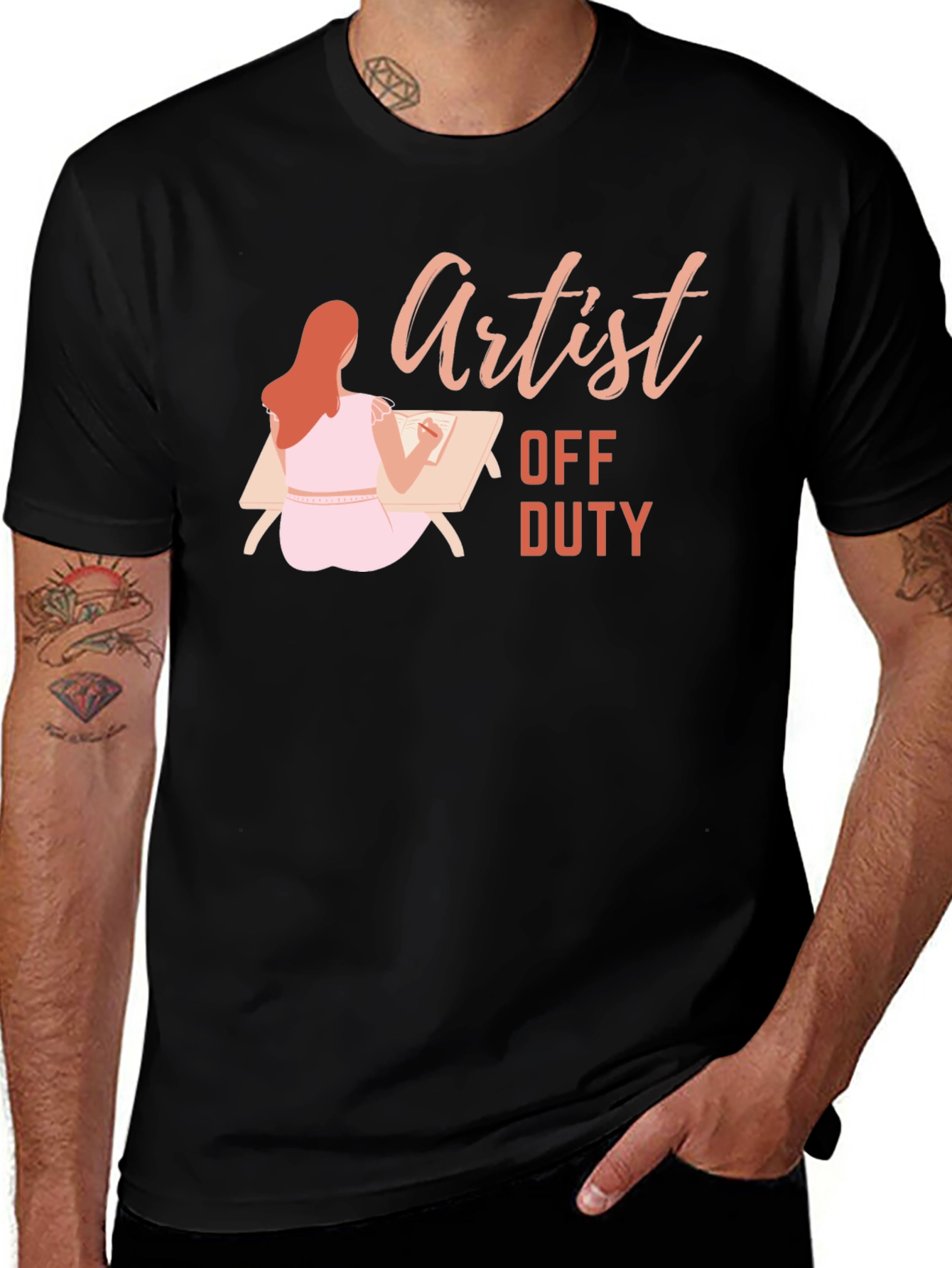 Variant 11 of Artist Off Duty Graphic Tee