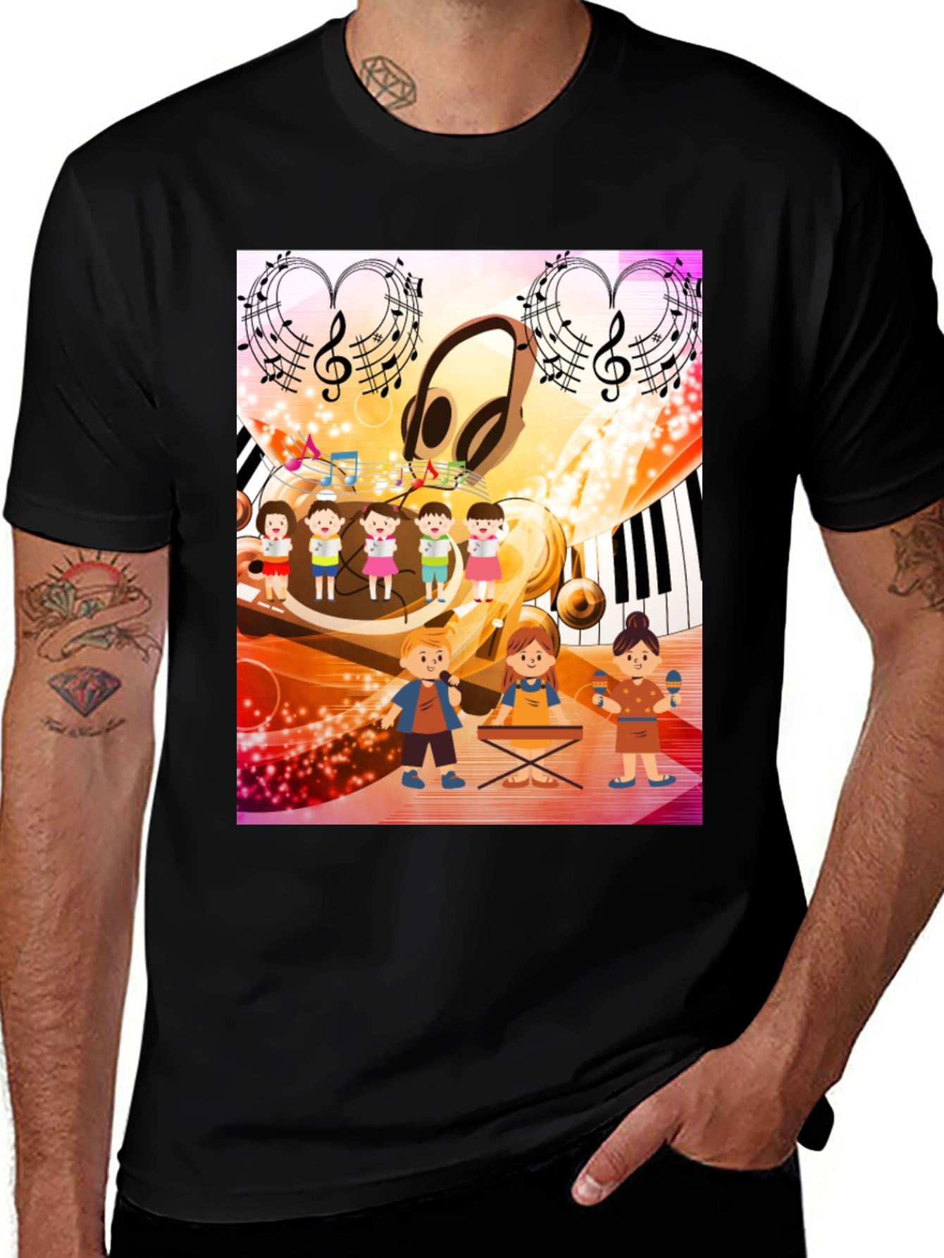 Variant 11 of Musical Kids T-Shirt