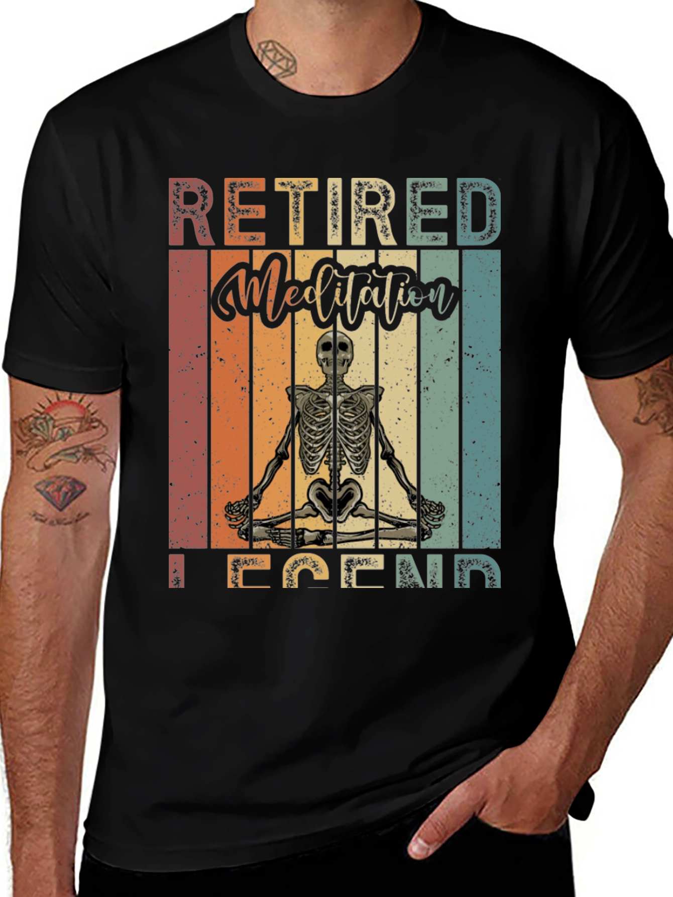 Variant 6 of Retired Meditation Legend T-Shirt