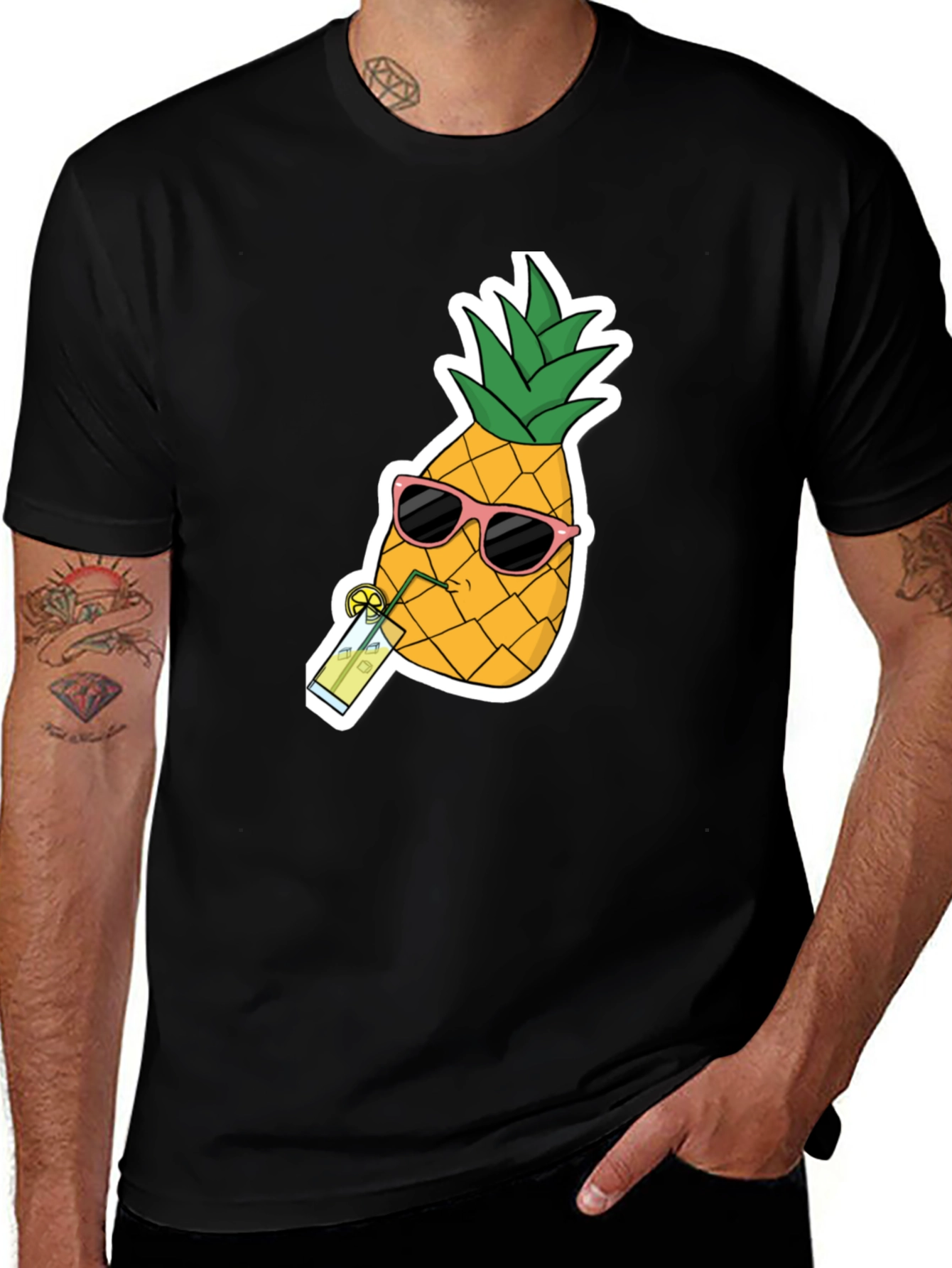 Variant 11 of Pineapple Sunglasses T-Shirt - Cool Summer Tee