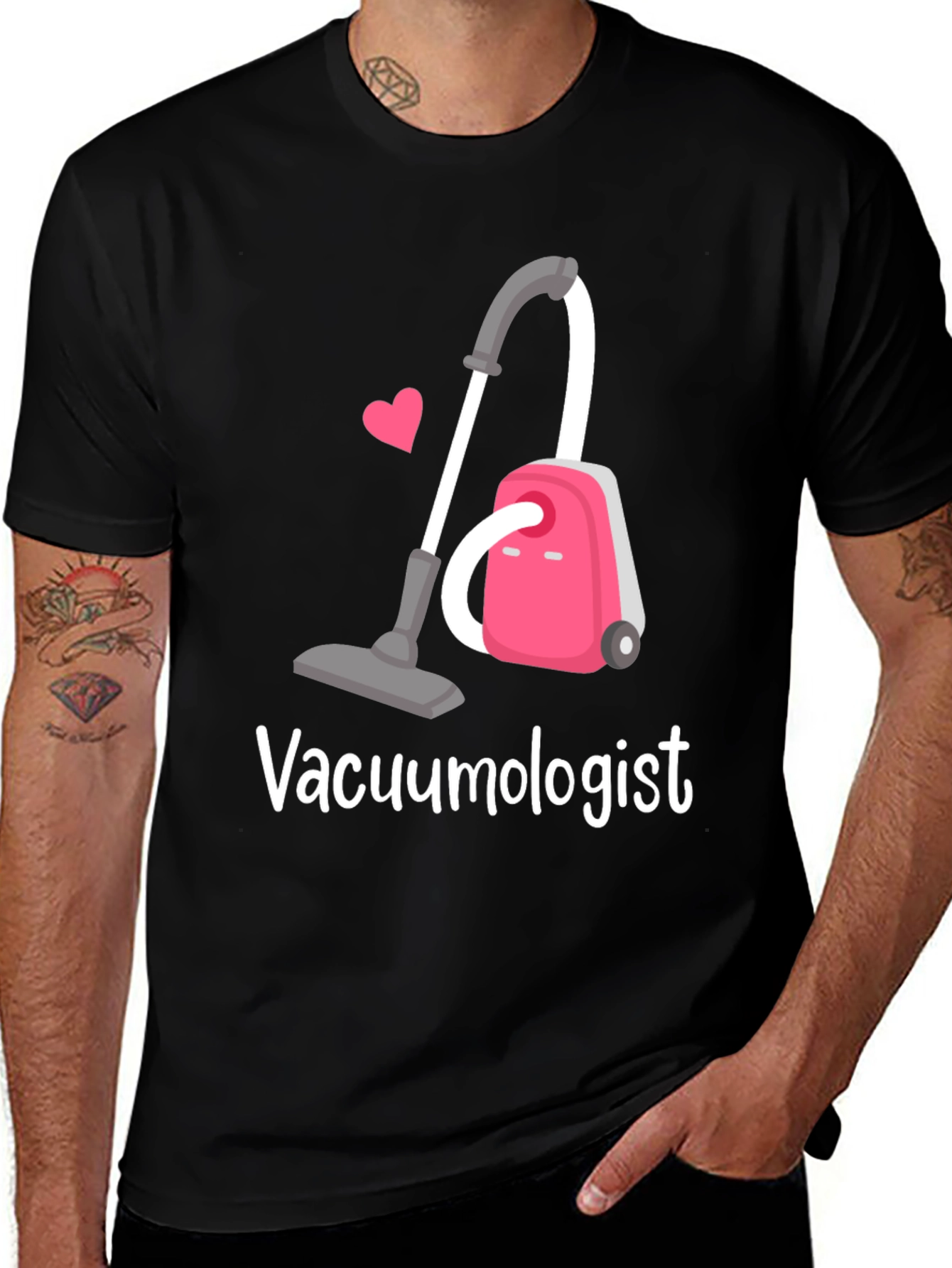 Variant 3 of Vacuumologist T-Shirt - Cleaning Humor Tee