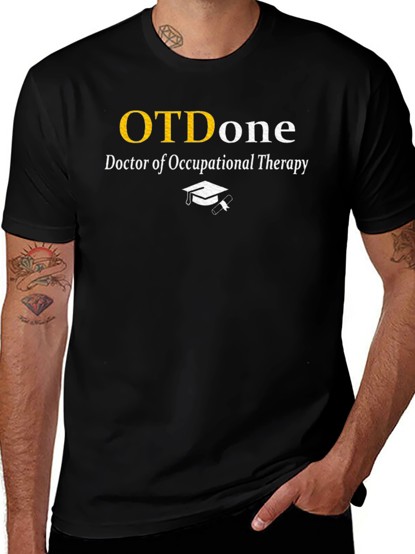 Variant 5 of OTDone Doctor of Occupational Therapy T-Shirt