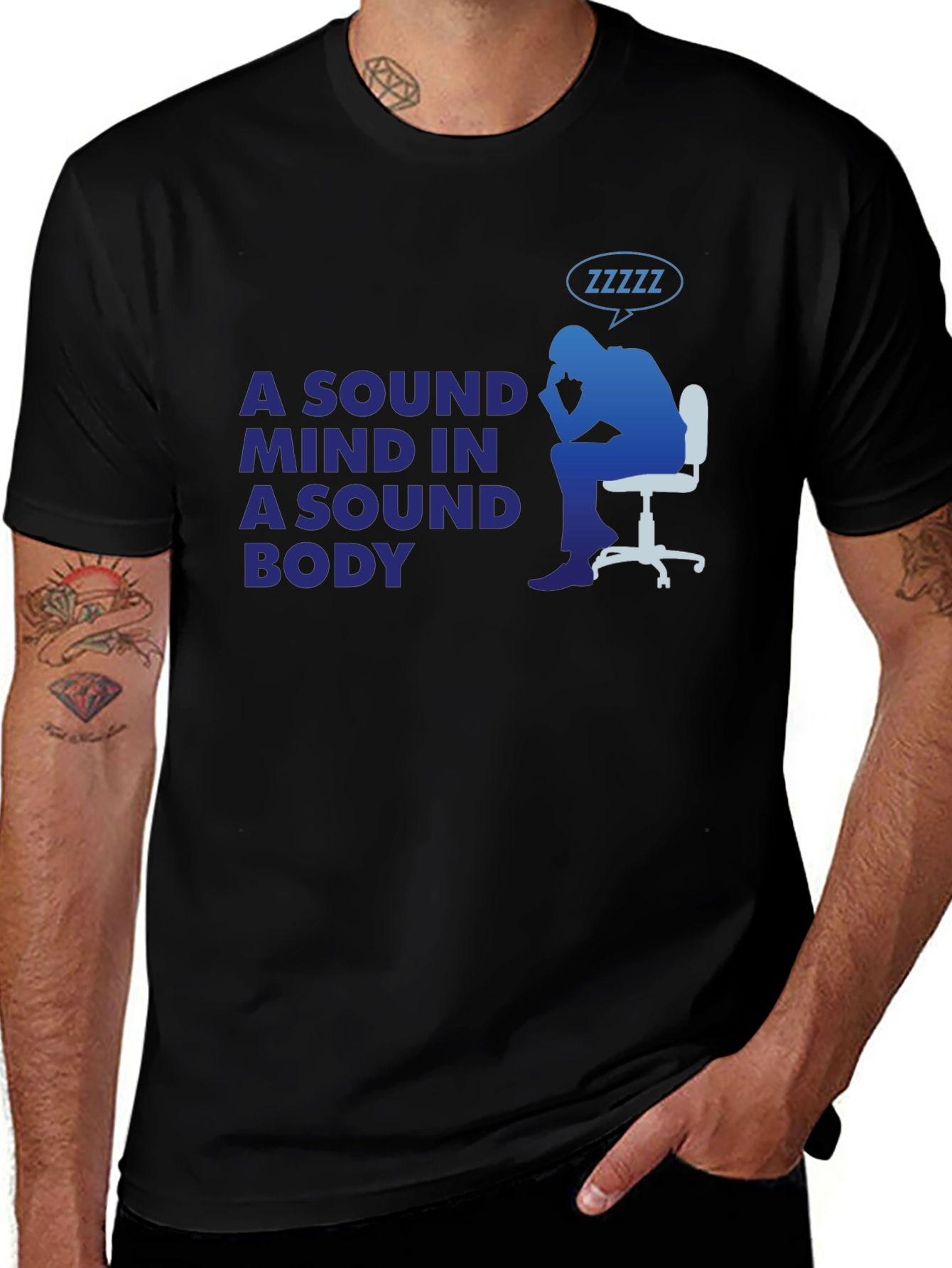 Variant 10 of A Sound Mind in a Sound Body T-Shirt