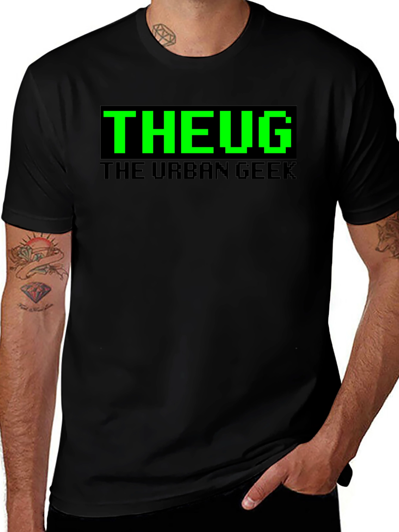 THEUG - The Urban Geek T-Shirt - Pixel Style