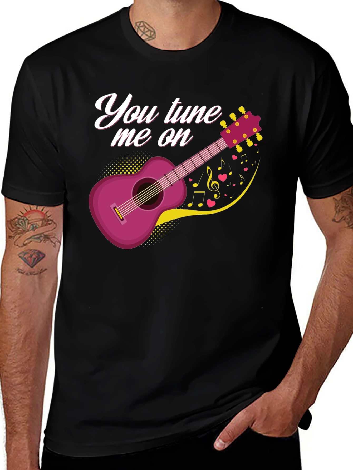 Variant 11 of You Tune Me On Guitar Music Lover T-Shirt