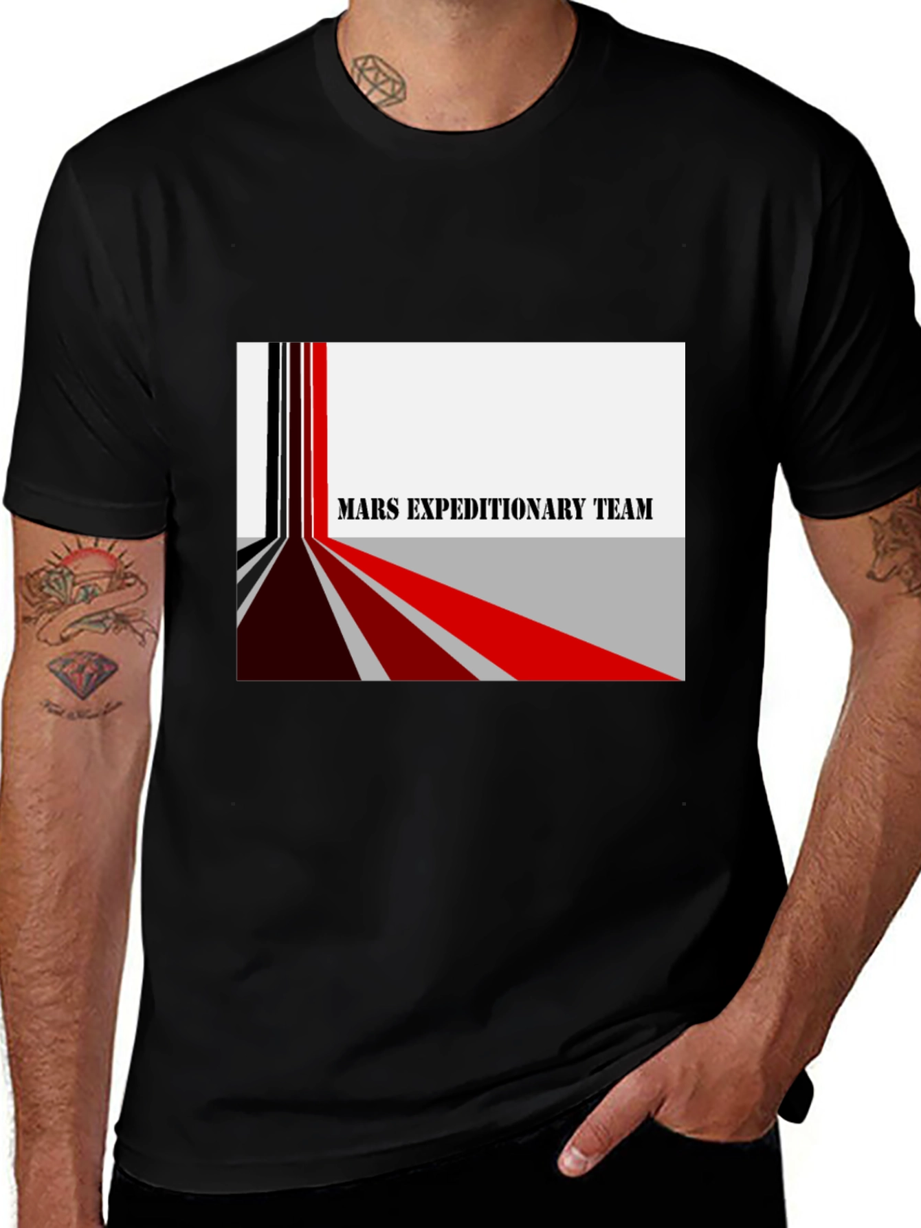 Variant 30 of Mars Expeditionary Team Graphic Tee