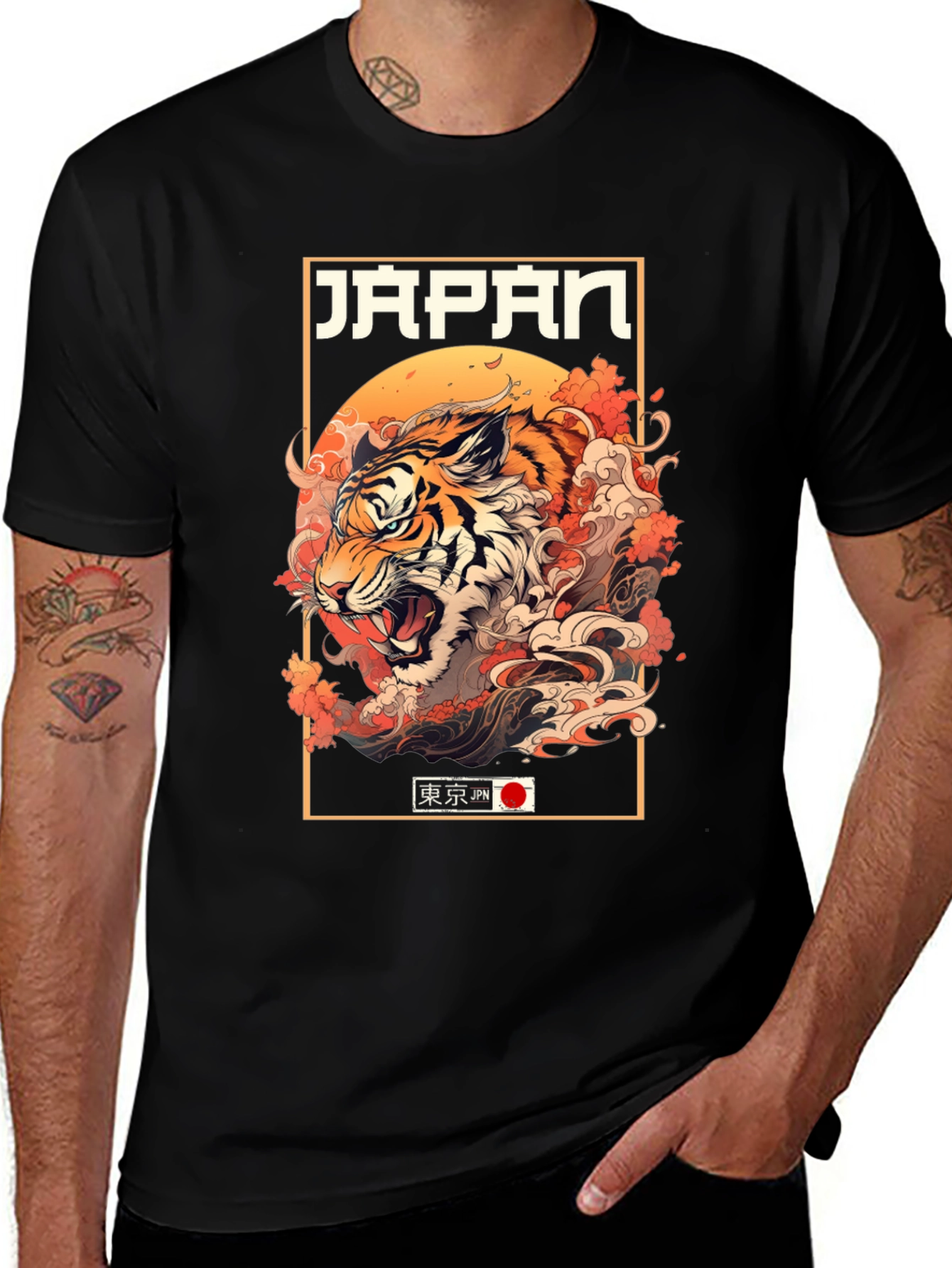 Japan Tiger Graphic Tee