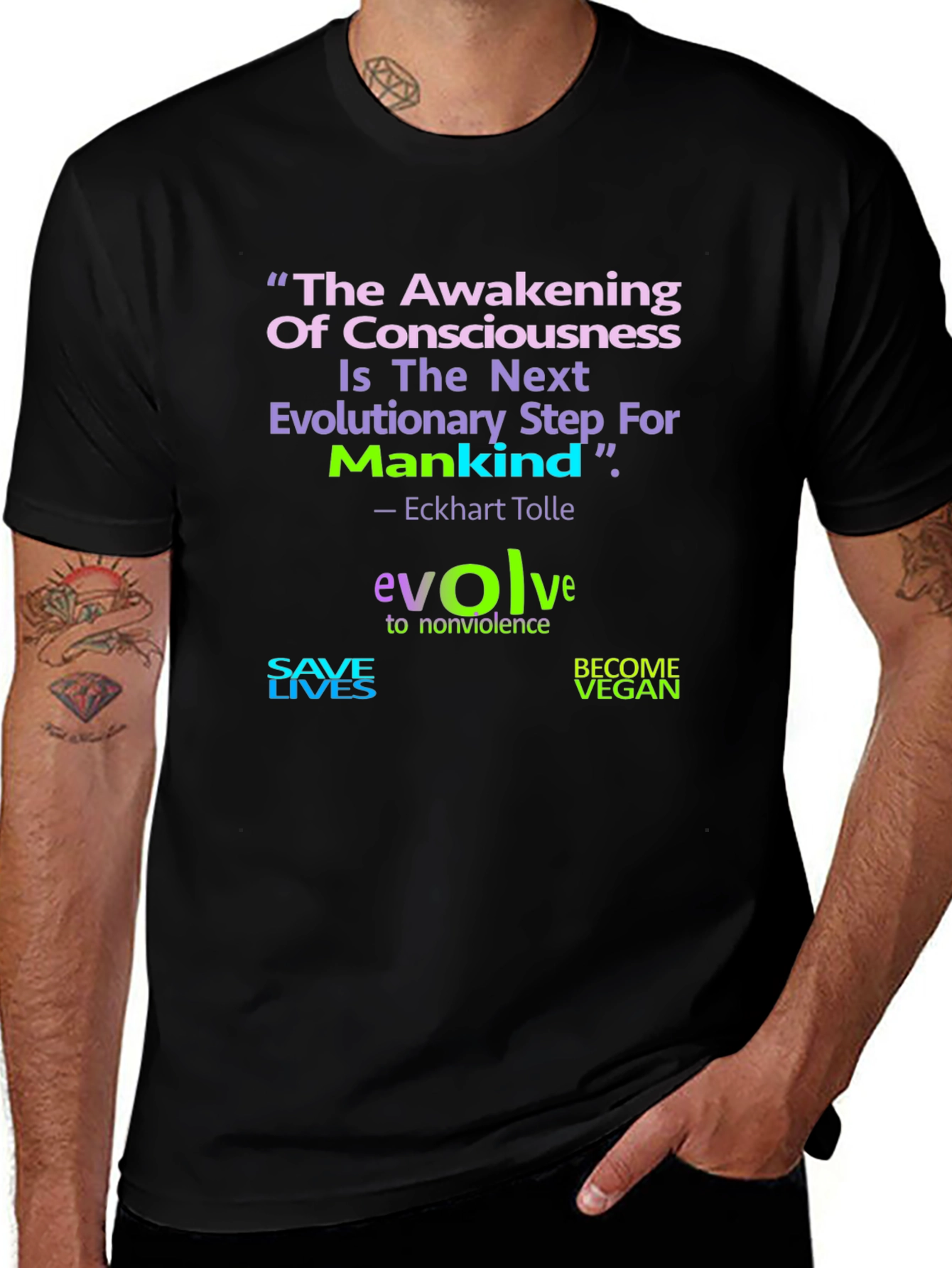 Consciousness Awakening Graphic Tee