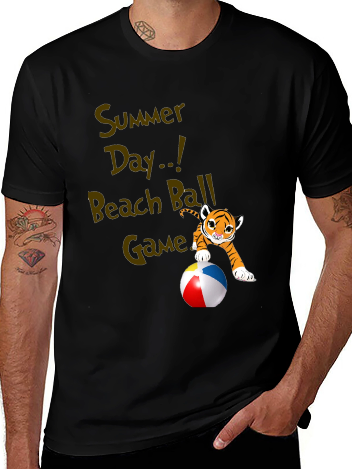 Summer Beach Ball Game T-Shirt