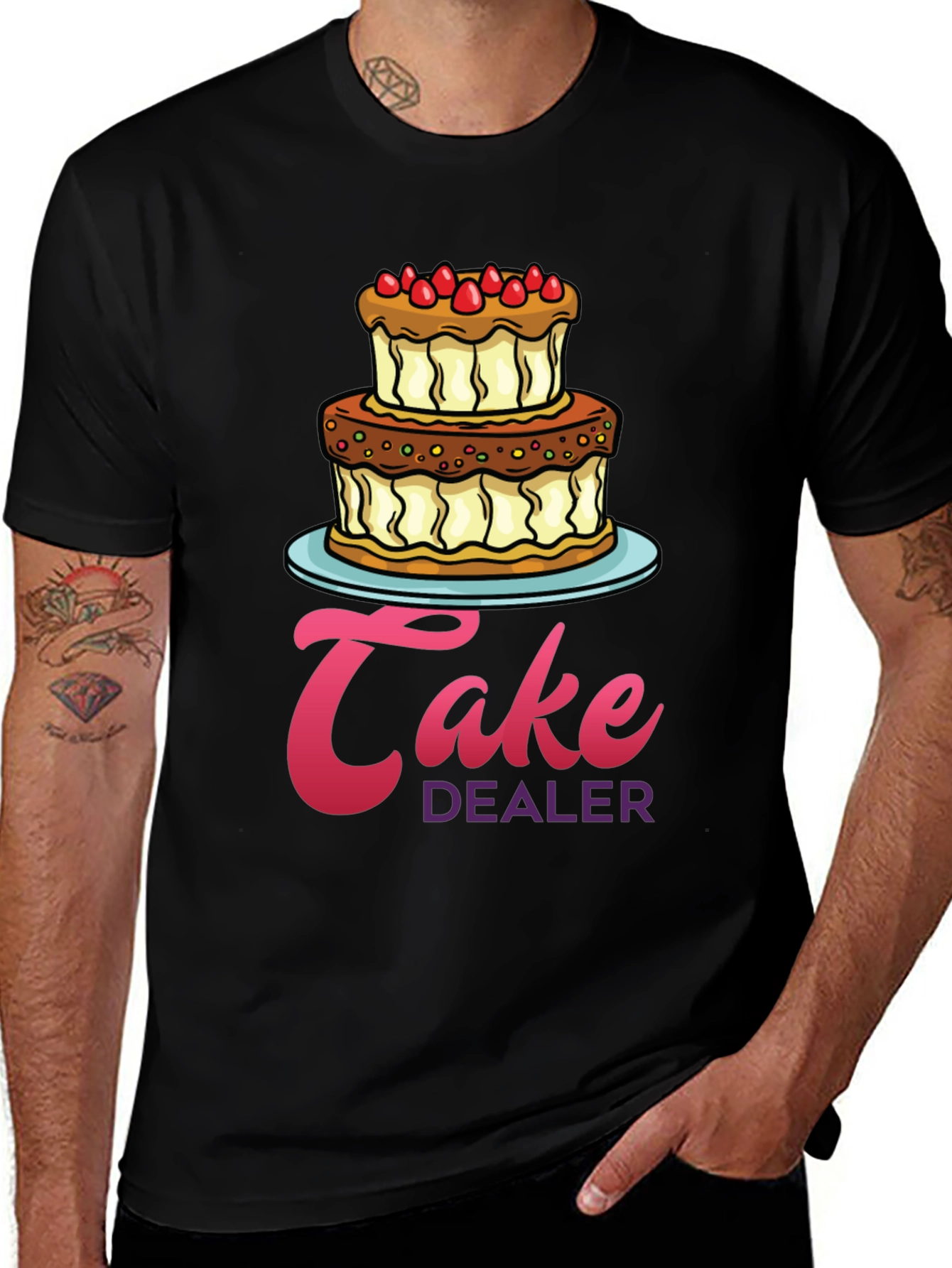 Variant 15 of Cake Dealer Graphic Tee