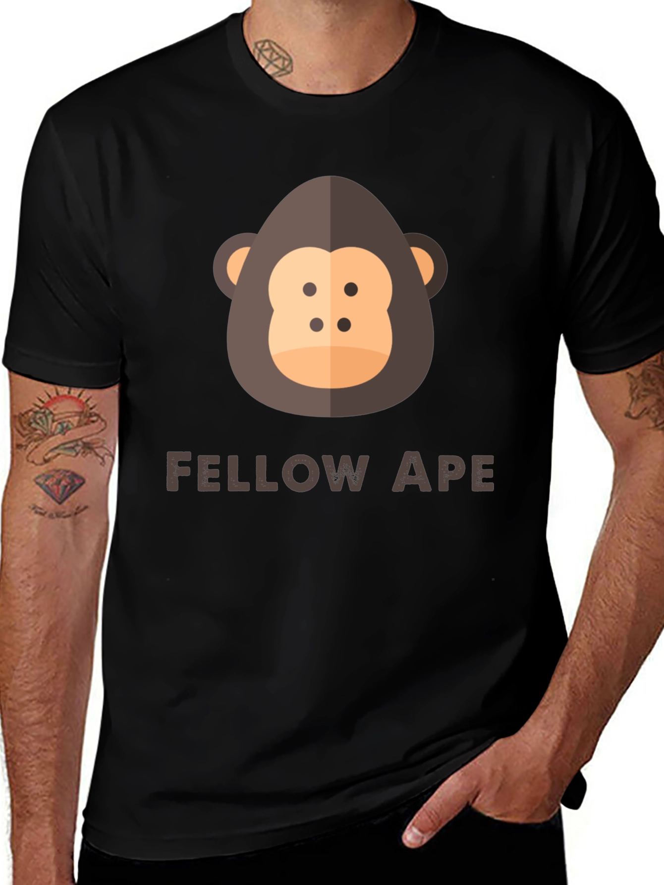 Variant 14 of Fellow Ape Graphic T-Shirt