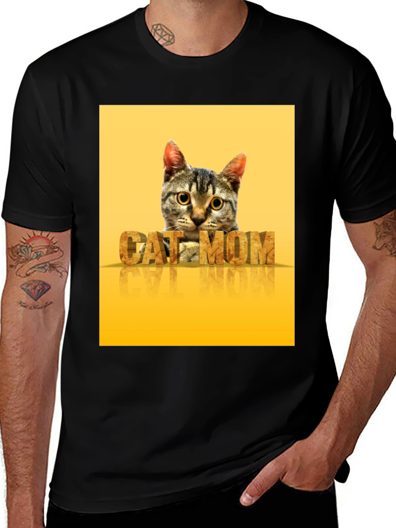 Variant 11 of Cat Mom Graphic T-Shirt - Stylish Pet Lover Tee