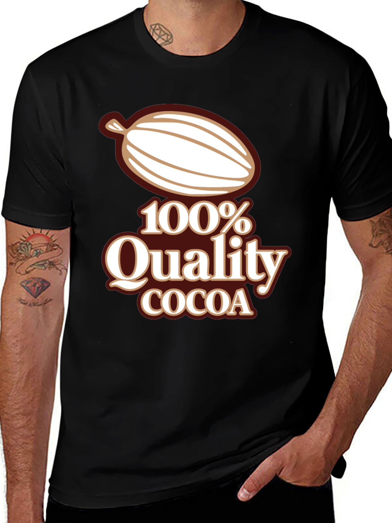 Variant 20 of 100% Quality Cocoa T-Shirt