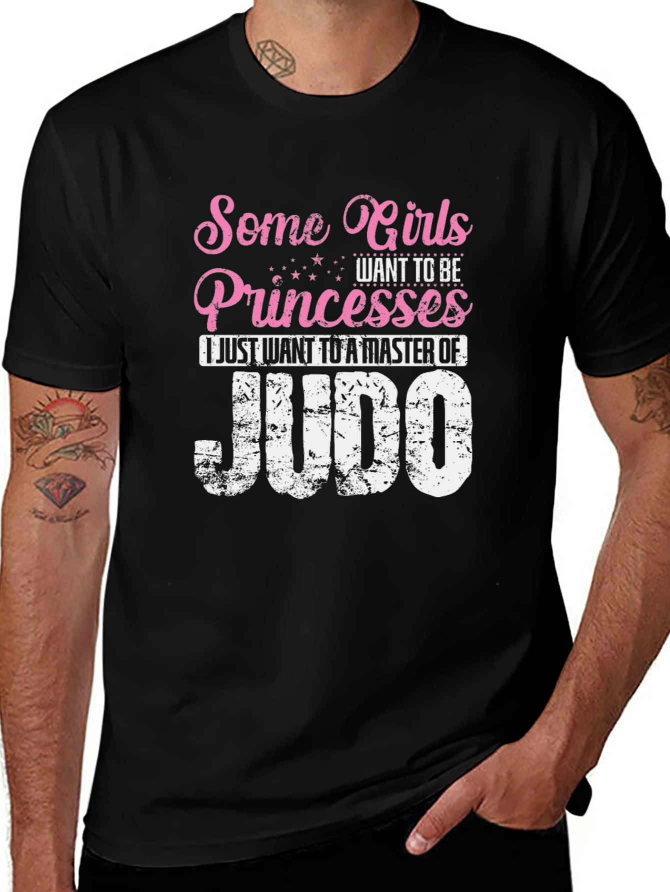 Girls Judo Master Graphic Tee