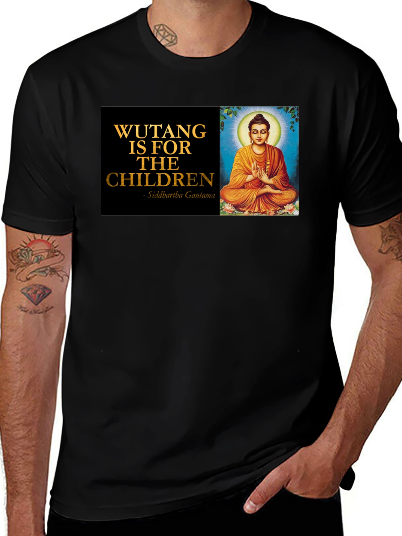 Wu-Tang Is For The Children Buddha T-Shirt