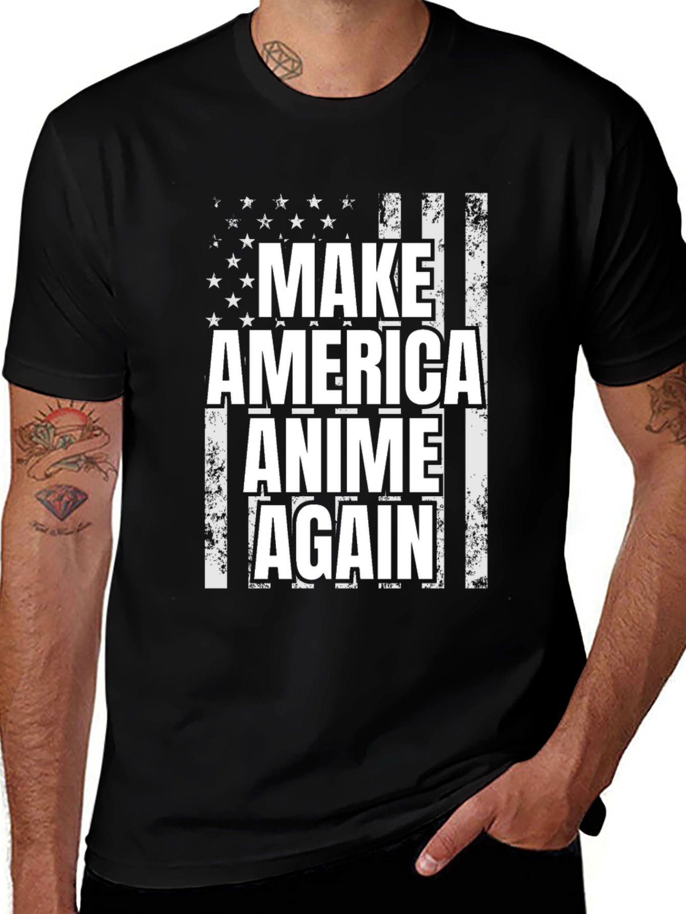 Variant 29 of Make America Anime Again Graphic Tee