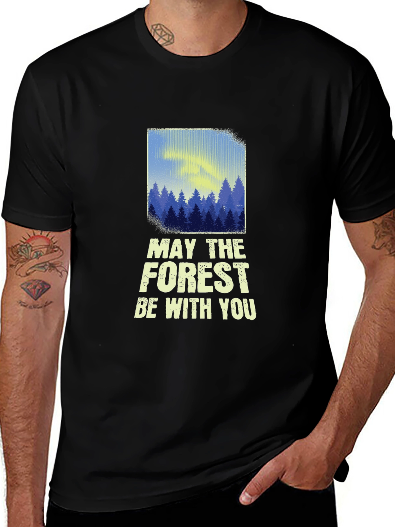 Variant 3 of May The Forest Be With You T-Shirt