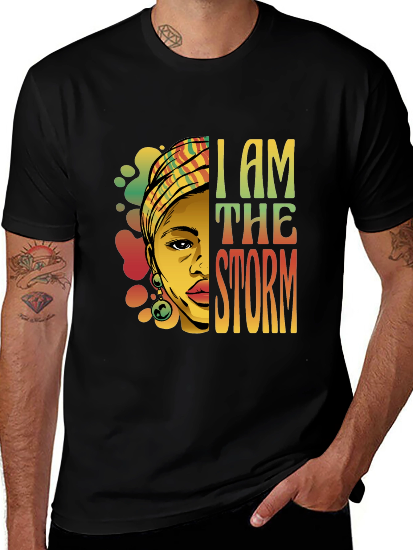 Variant 25 of I Am The Storm Graphic T-Shirt