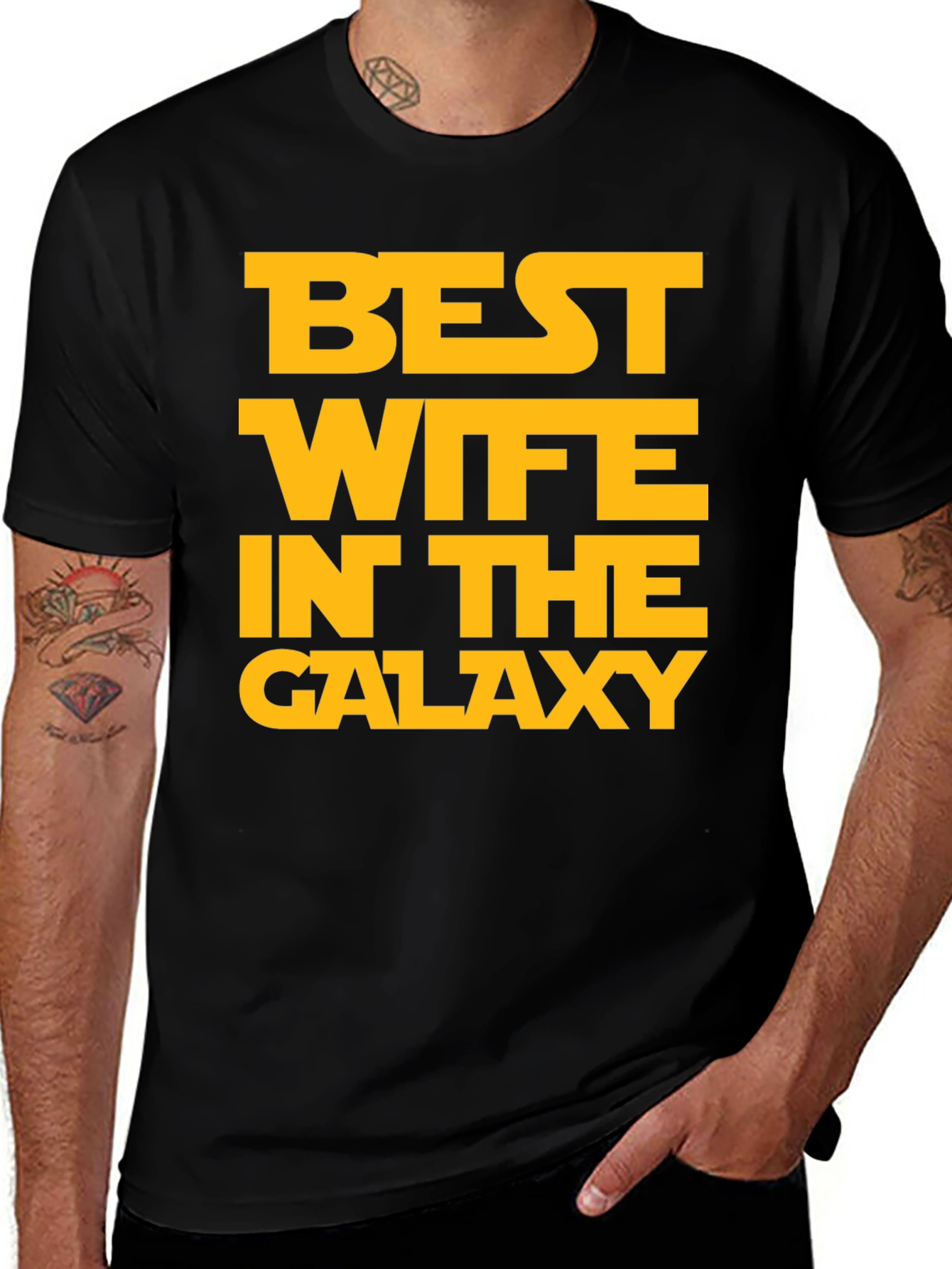 Variant 14 of Best Wife in the Galaxy Men's T-Shirt