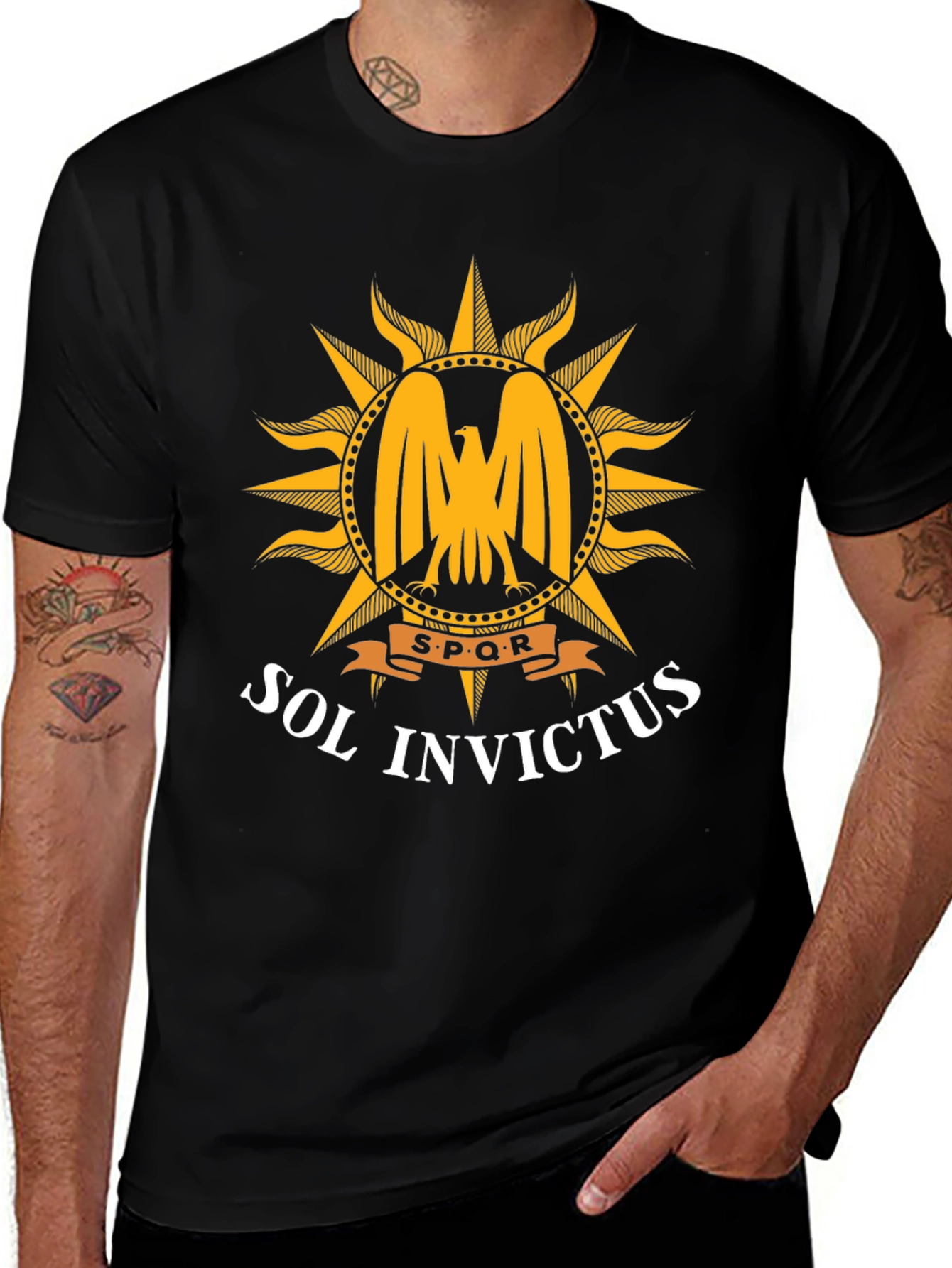 Sol Invictus T-Shirt - Roman Empire Design