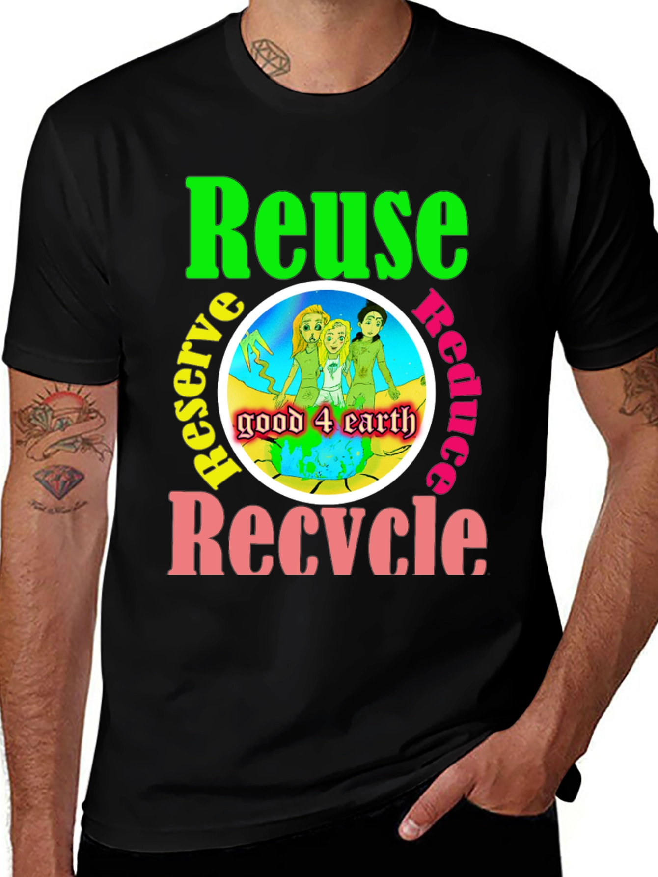 Eco-Friendly Graphic T-Shirt