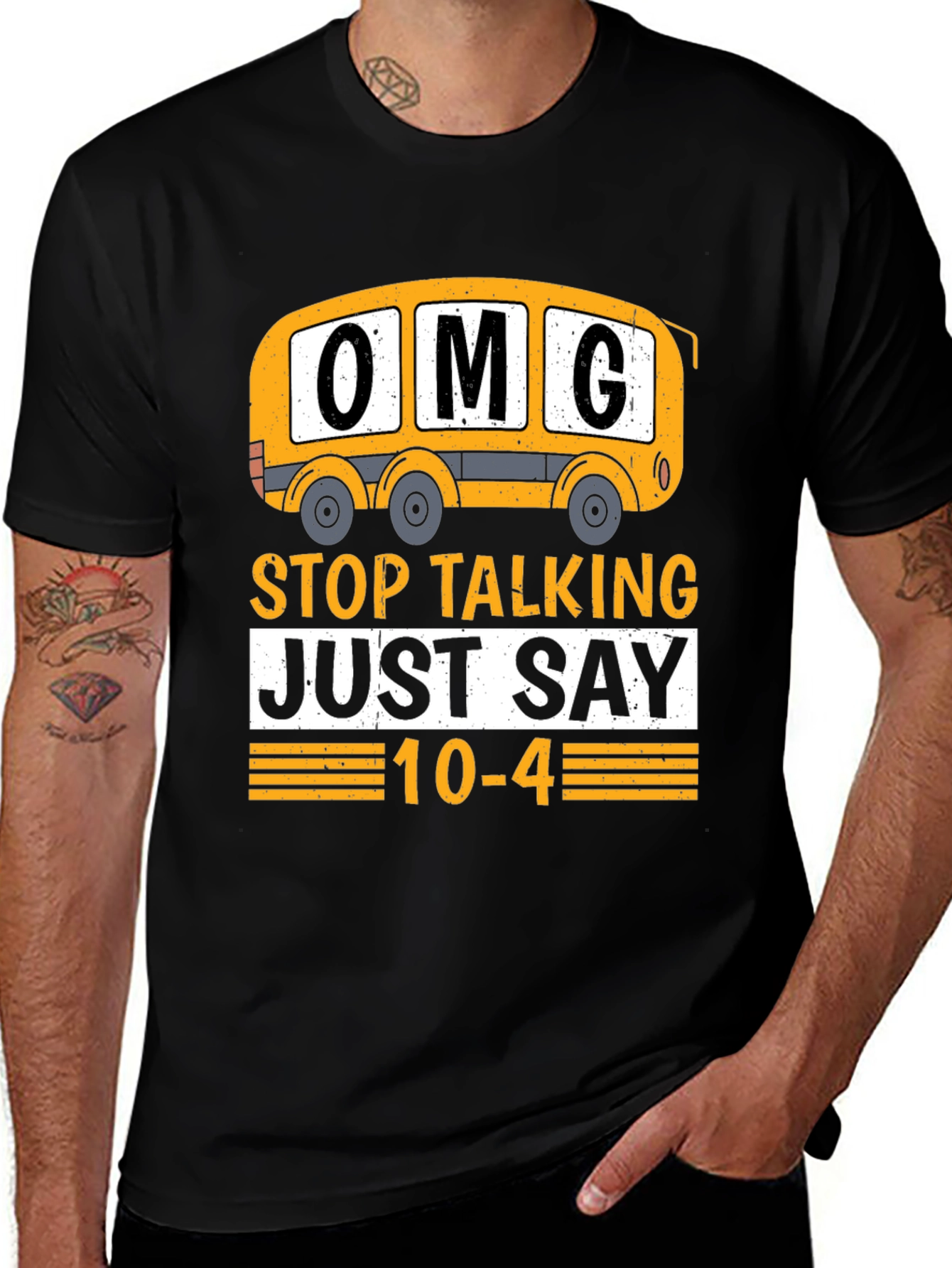 Variant 13 of Stop Talking Just Say 10-4 T-Shirt