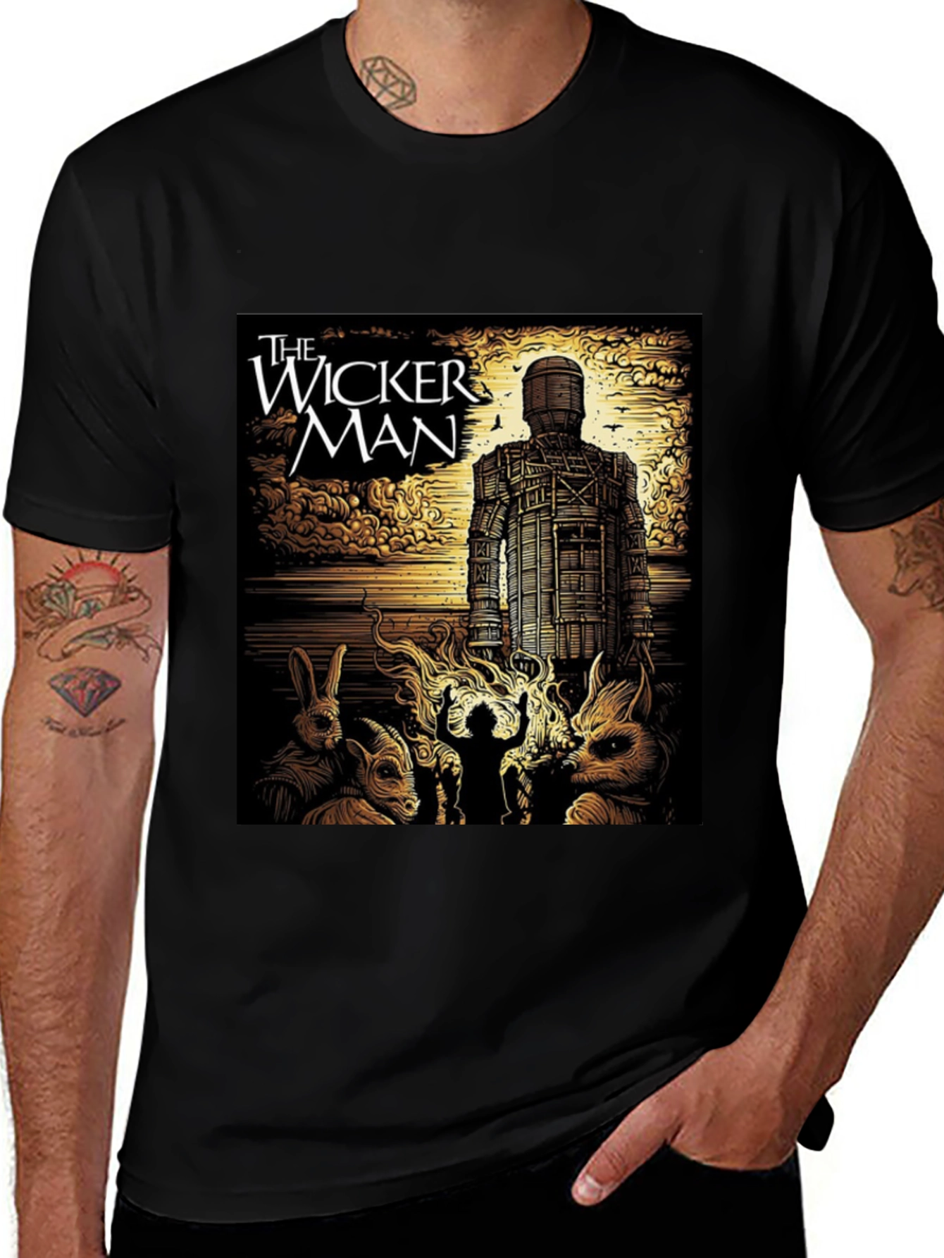 The Wicker Man T-Shirt - Cult Horror Movie Tee
