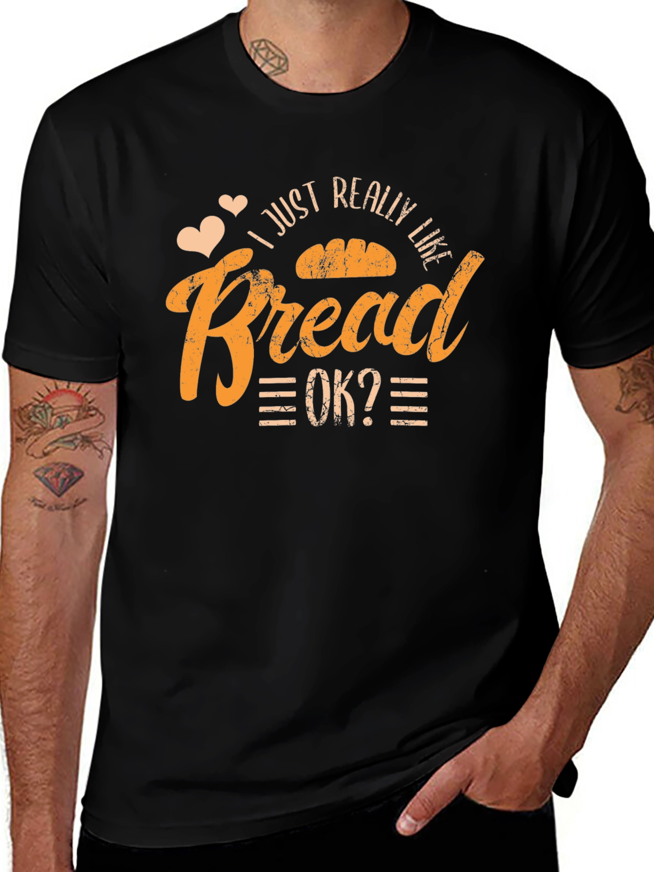 Variant 9 of I Just Really Like Bread, OK? T-Shirt