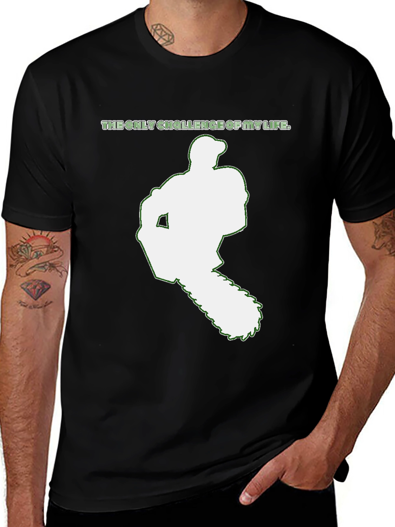 Variant 27 of The Only Challenge T-Shirt