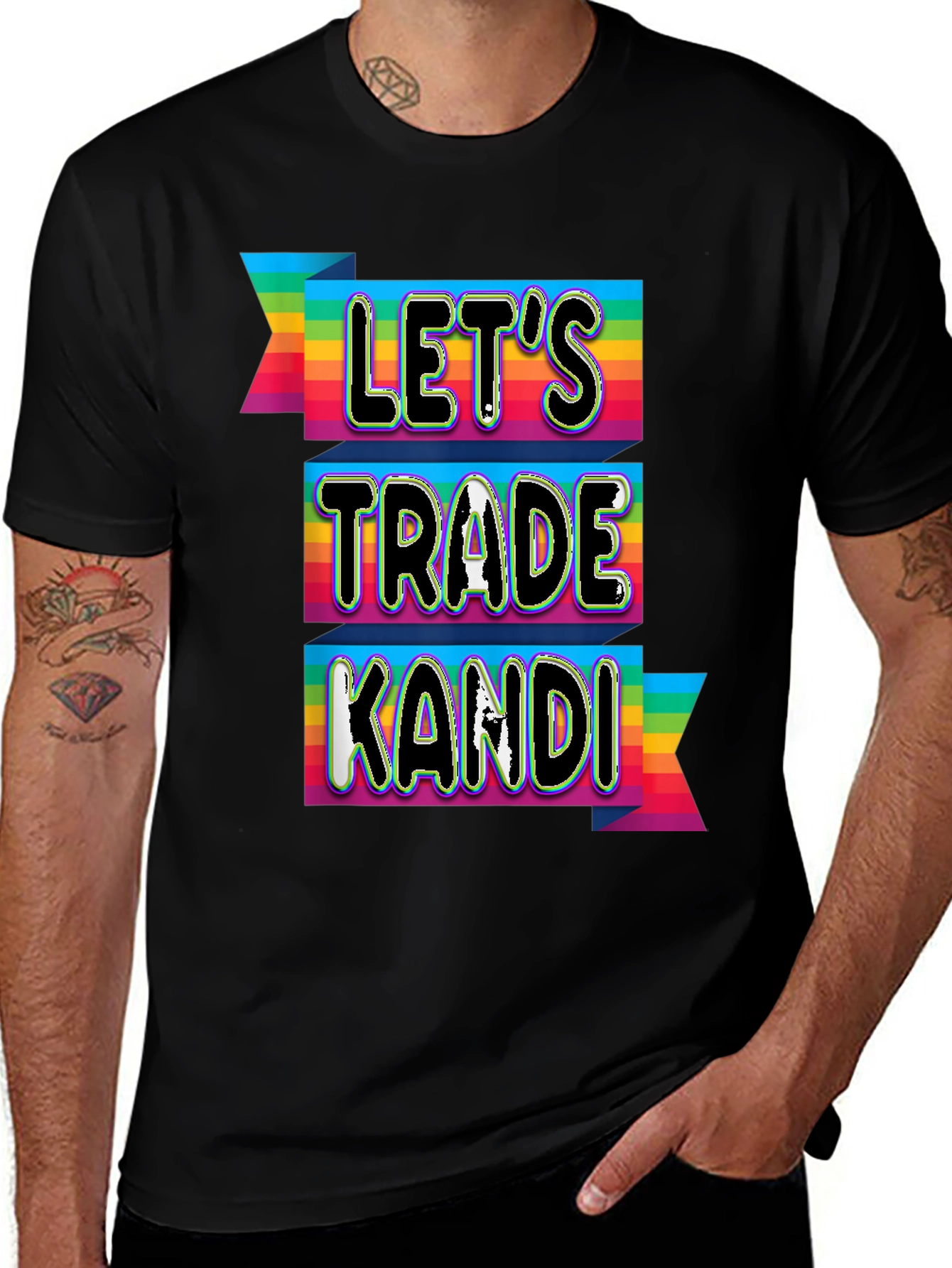 Let's Trade Kandi Rainbow Pride T-Shirt