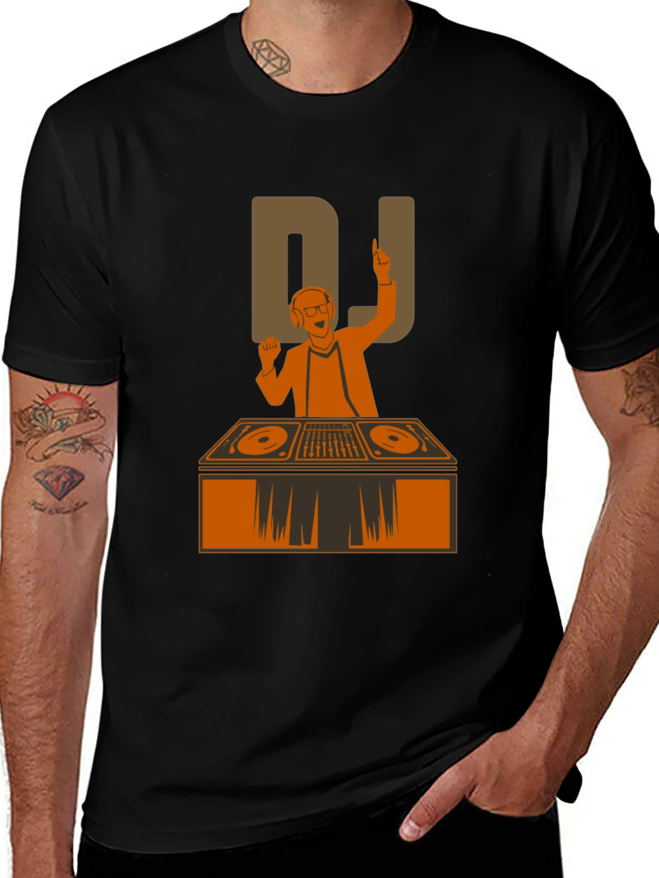 Variant 7 of DJ Graphic Tee - Cool Music Lover T-Shirt