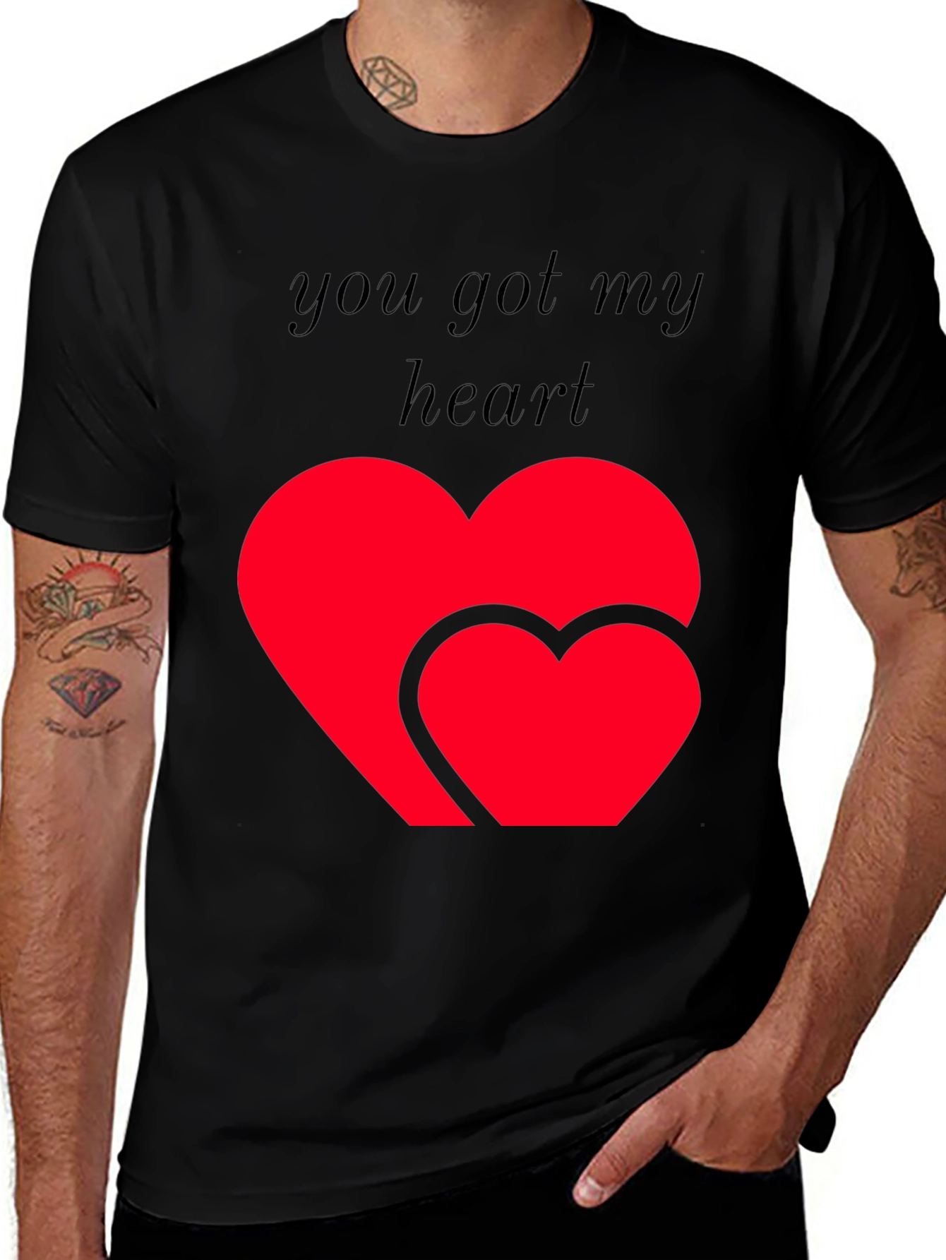 Variant 20 of You Got My Heart Graphic T-Shirt