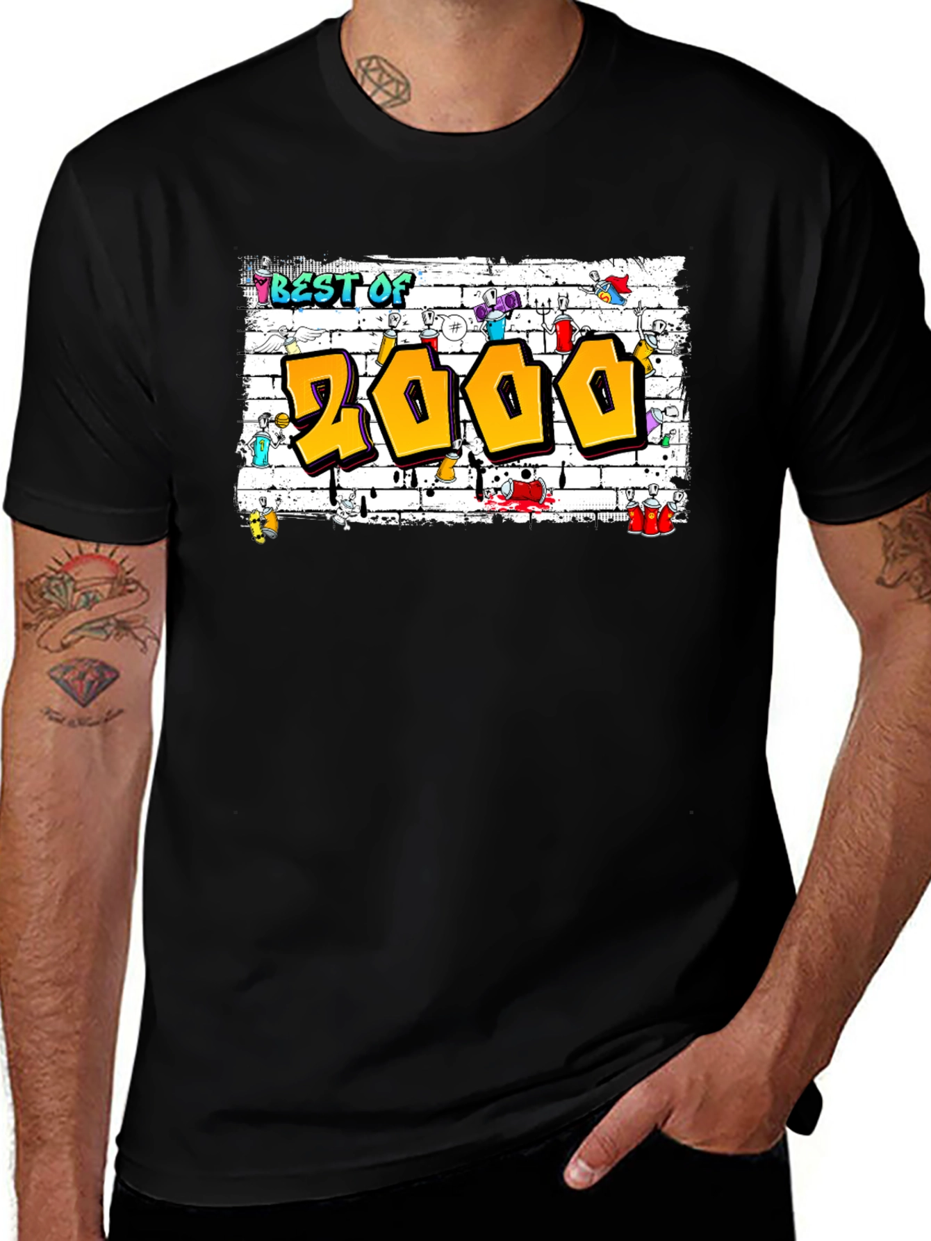 Best of 2000s Graffiti T-Shirt