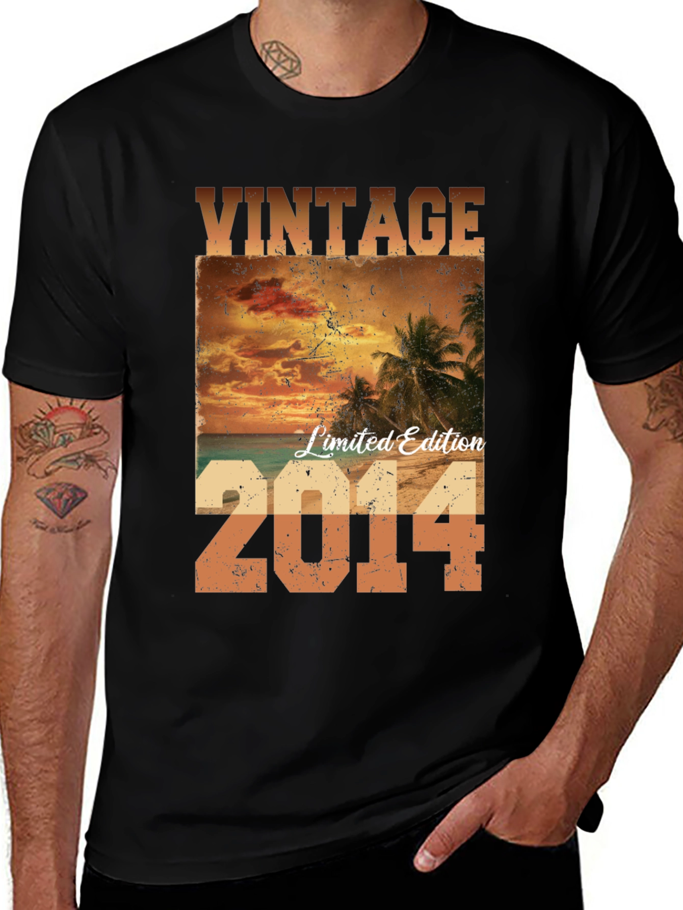 Variant 6 of Vintage Limited Edition 2014 Graphic Tee