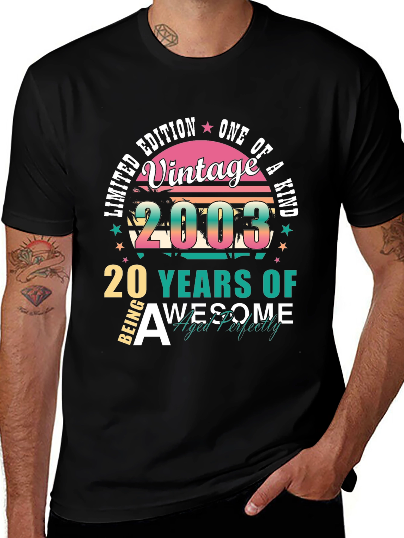 Vintage 2003 20th Birthday T-Shirt