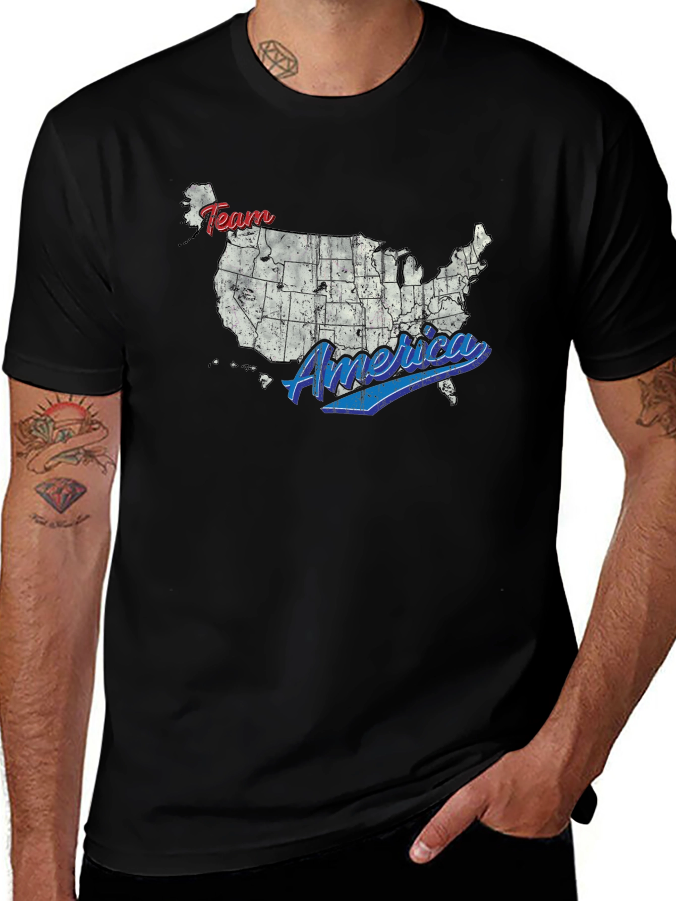 Team America USA Graphic T-Shirt
