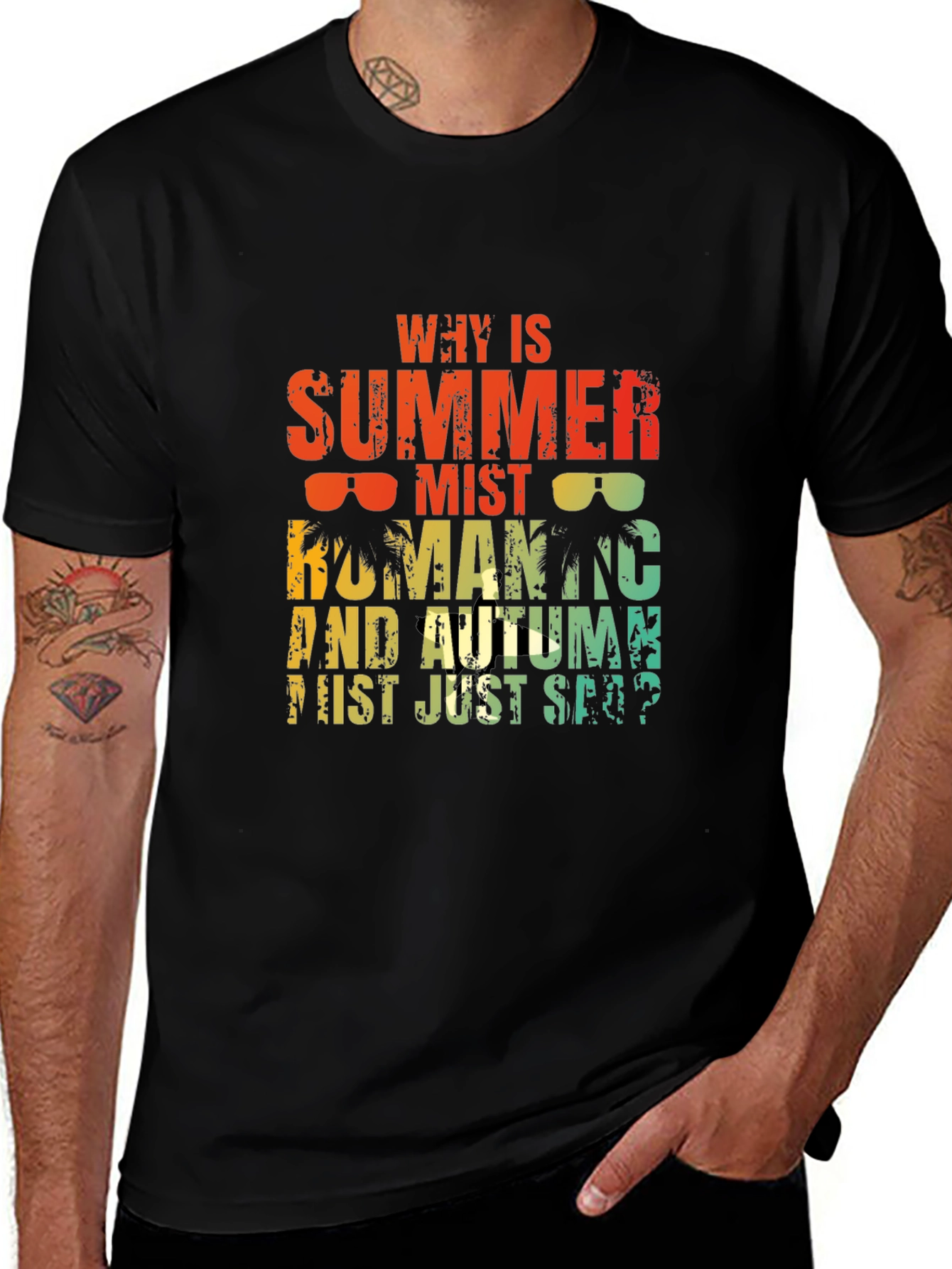 Variant 13 of Summer Mist Romantic Graphic Tee