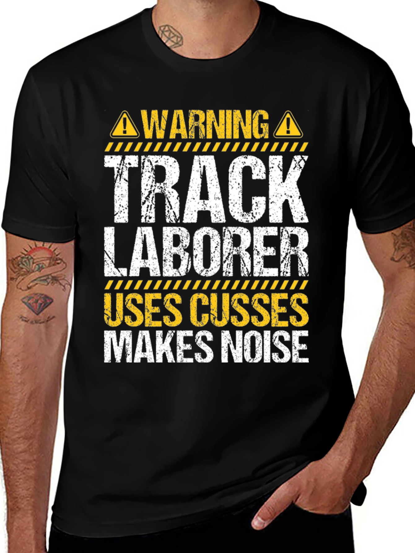 Variant 29 of Warning Track Laborer T-Shirt