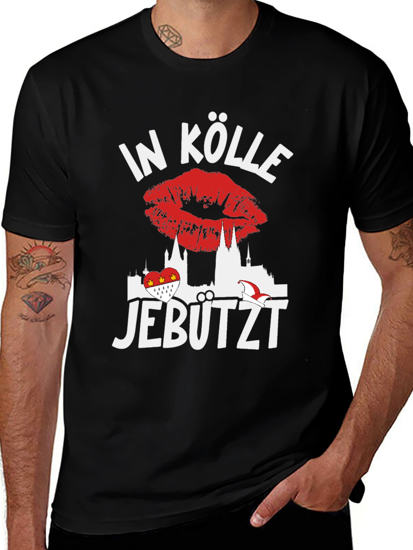 In Kölle Jebützt Black T-Shirt