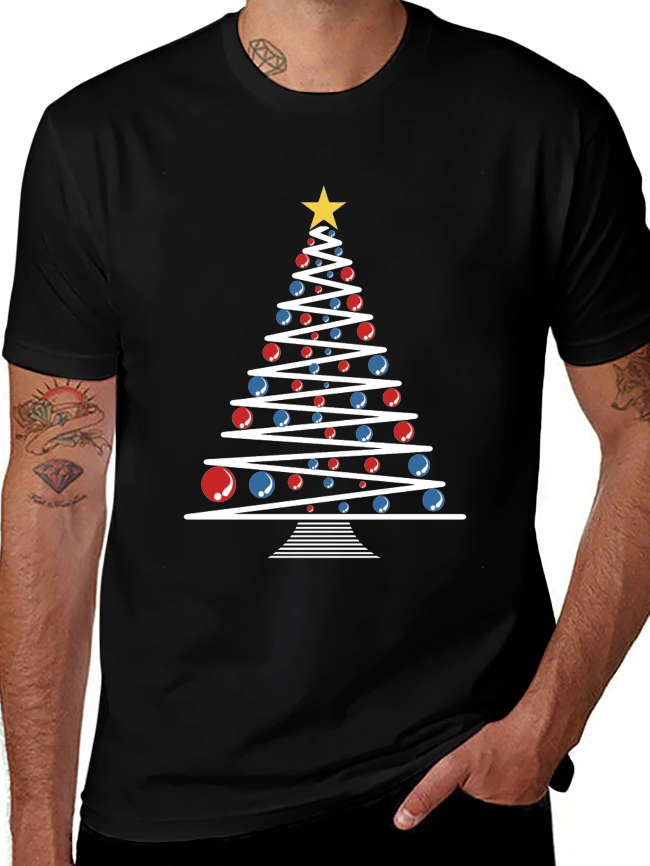 Festive Christmas Tree T-Shirt