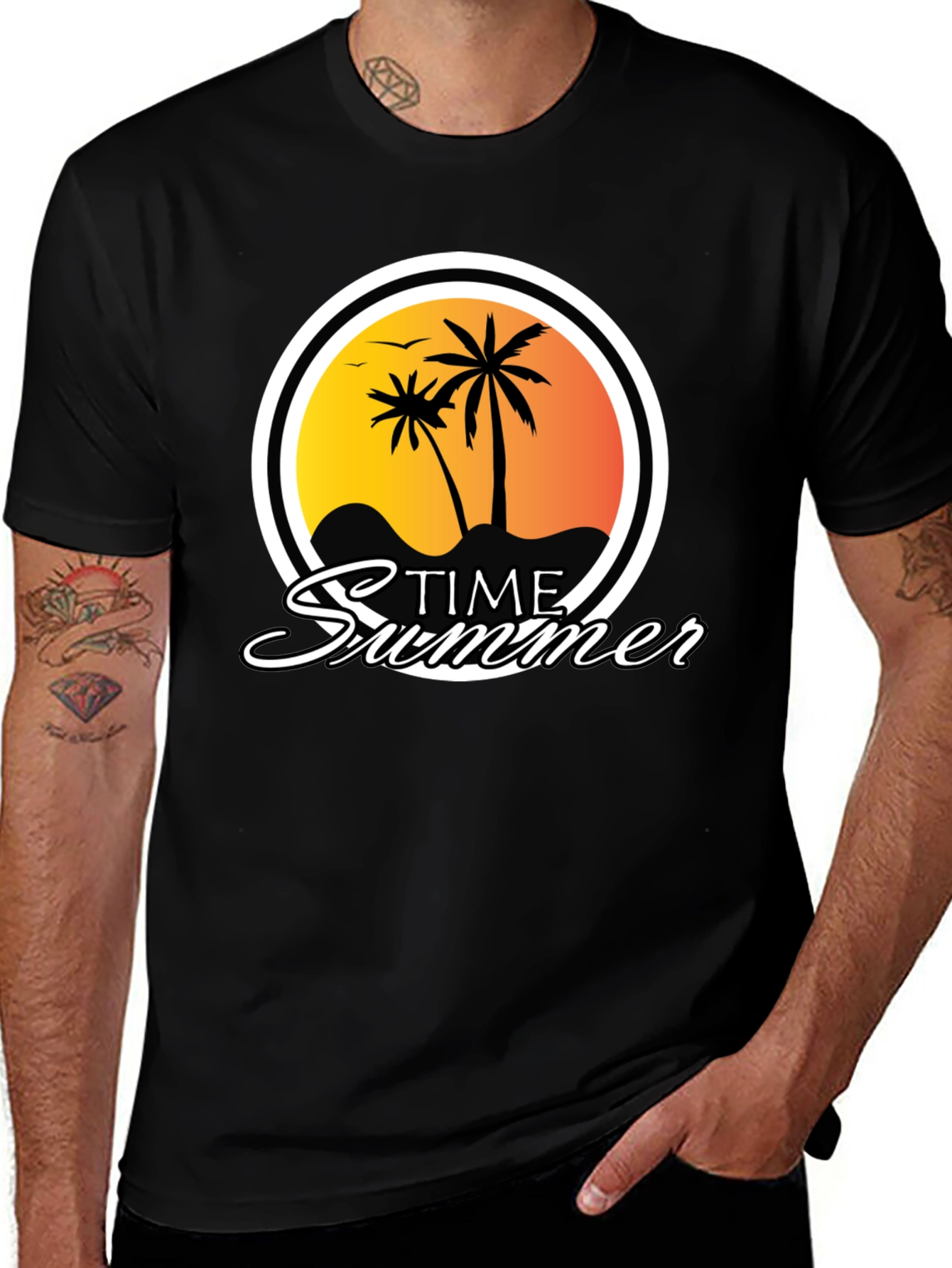 Variant 25 of Summer Time Graphic Tee - Beach Vibes