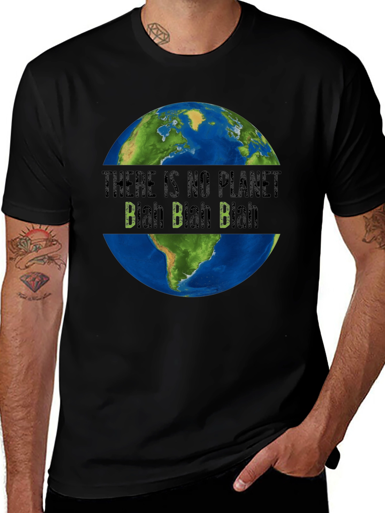 There Is No Planet B T-Shirt - Earth Graphic Tee