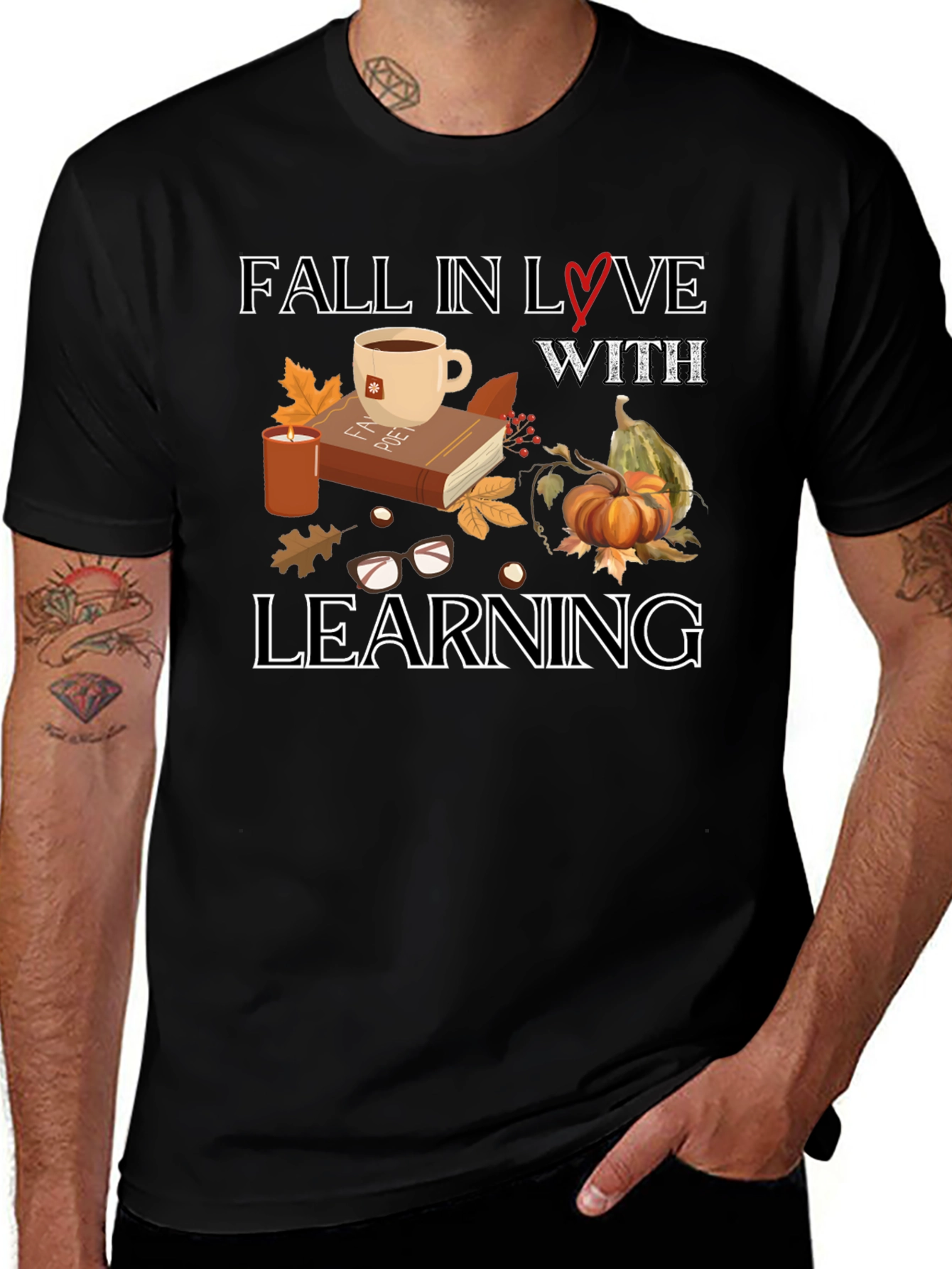 Fall in Love With Learning T-Shirt