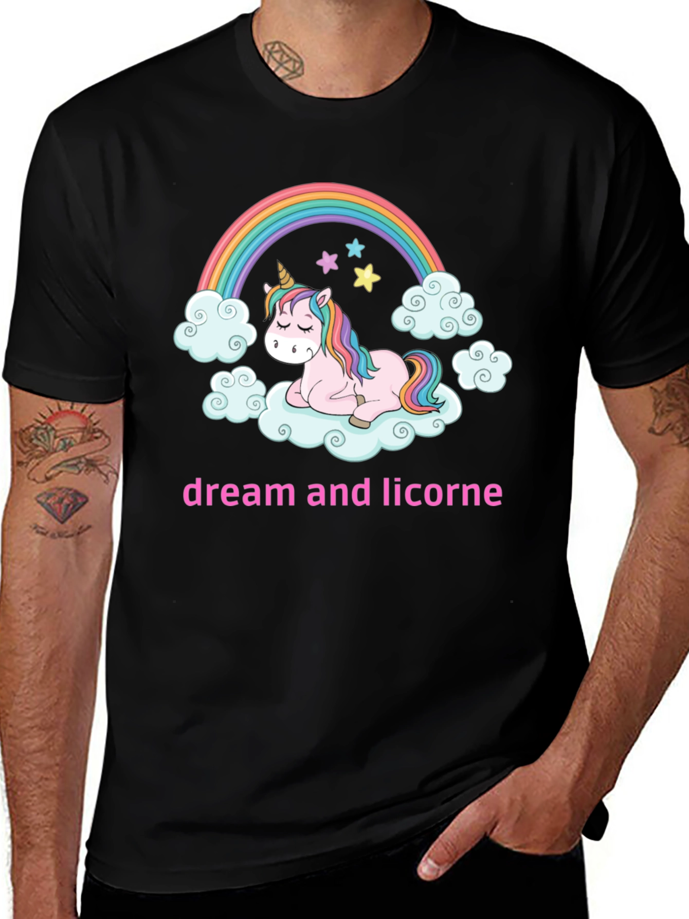 Variant 7 of Unicorn Rainbow Dream Tee