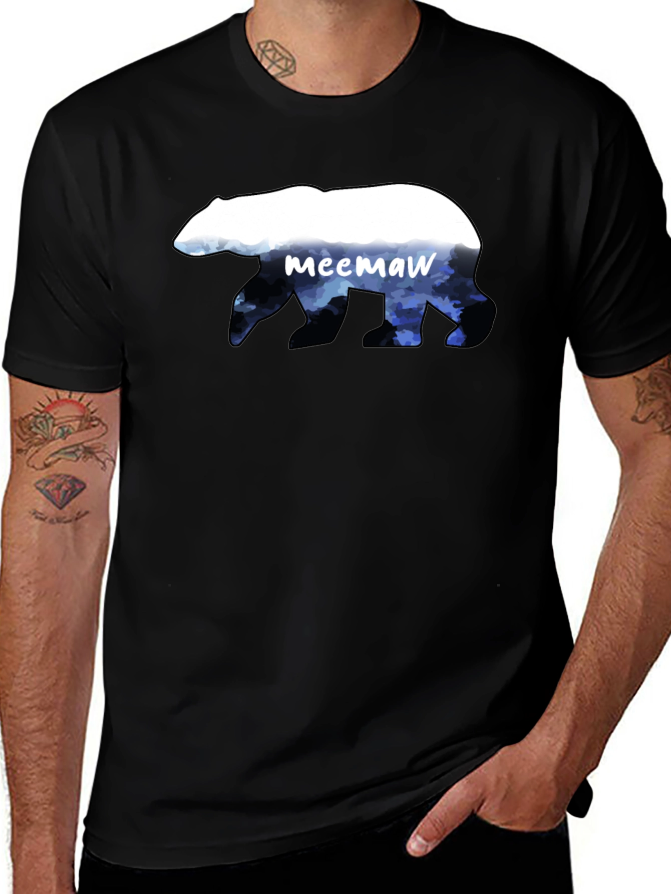 Variant 15 of Meemaw Bear Graphic T-Shirt