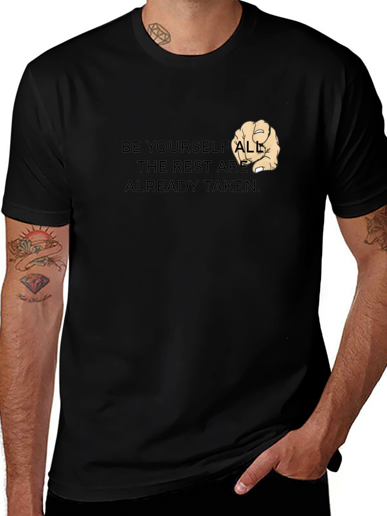 Variant 27 of Be Yourself T-Shirt - You're Unique