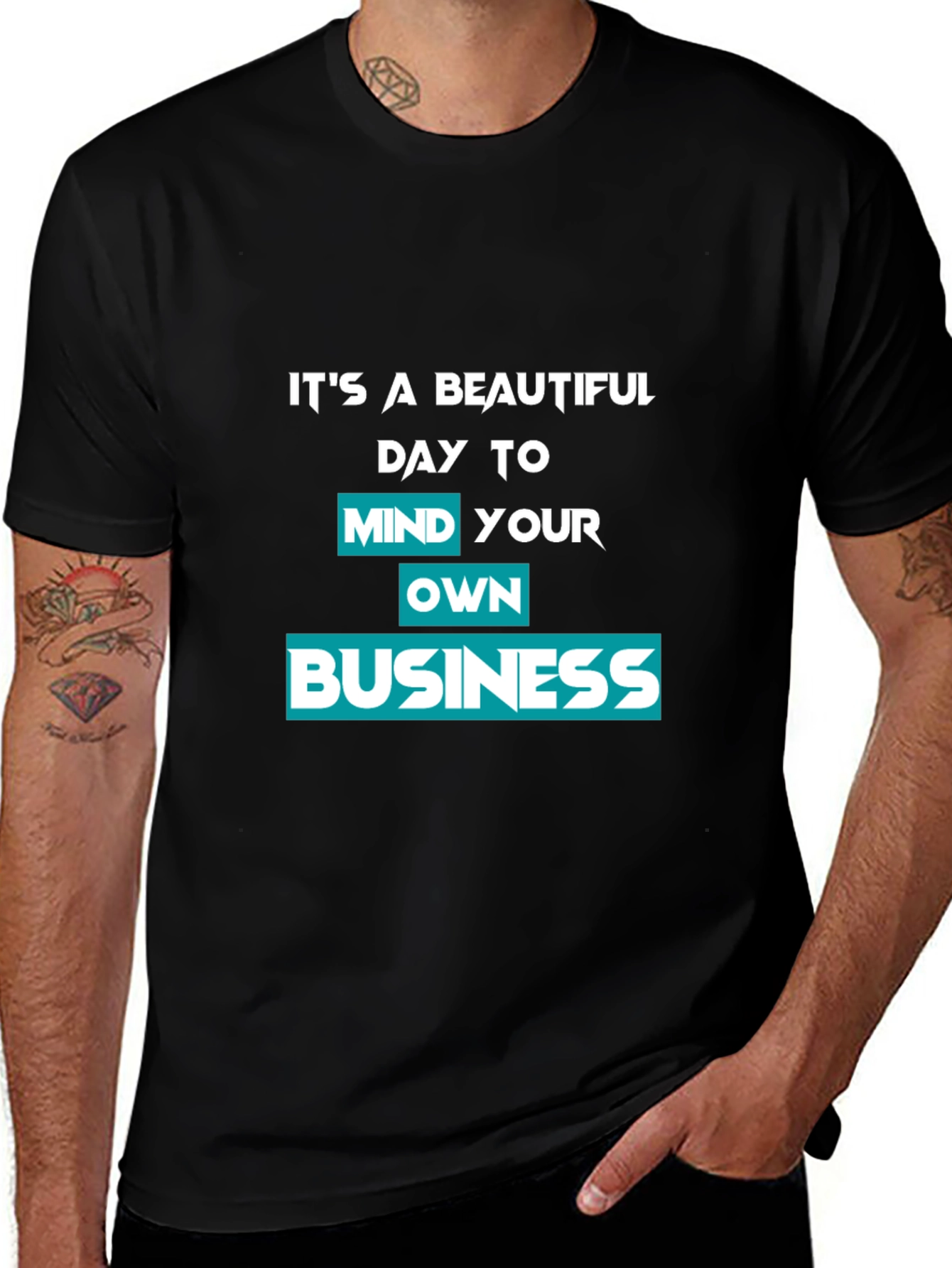 Variant 26 of Mind Your Own Business Graphic Tee