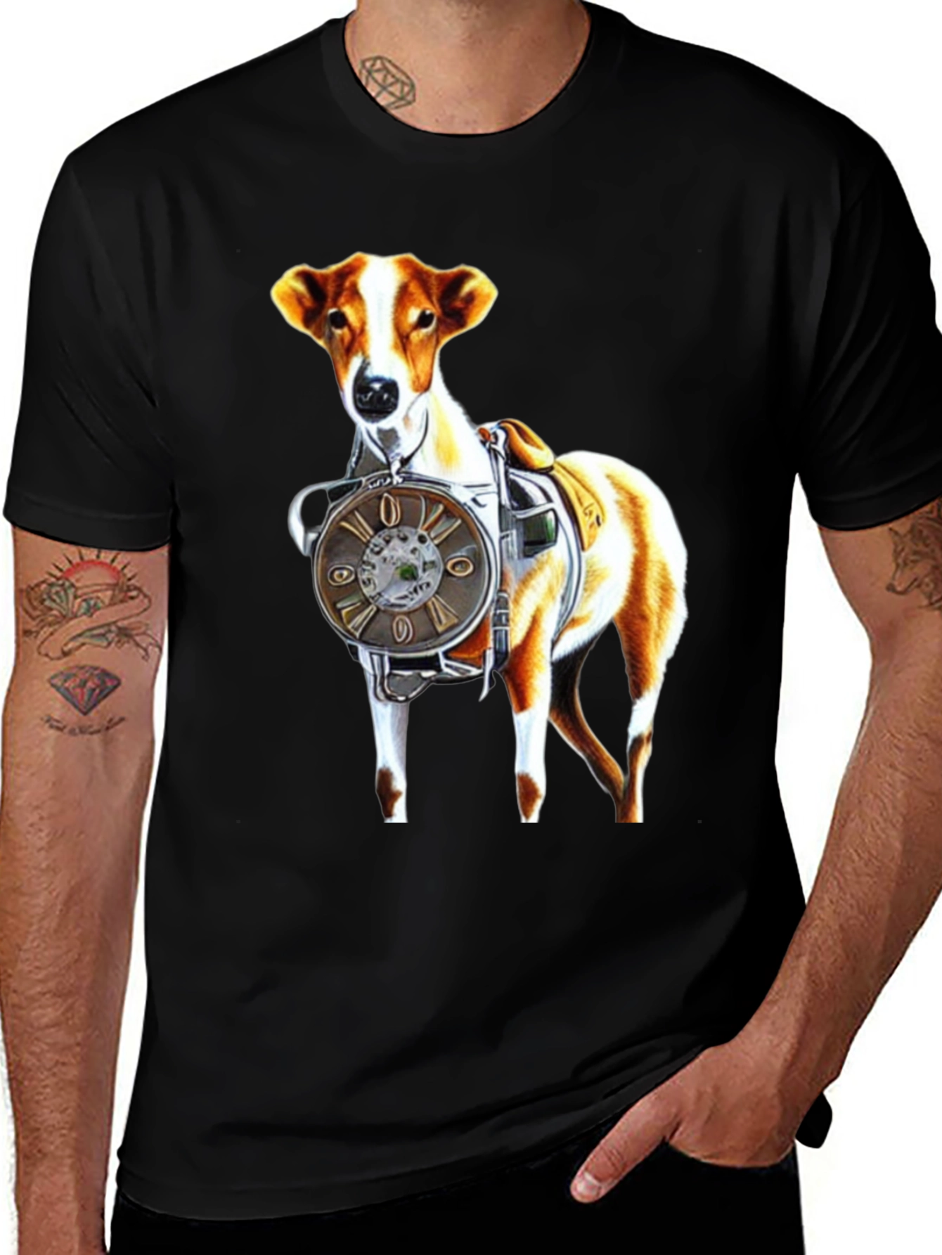 Dog With Clock T-Shirt