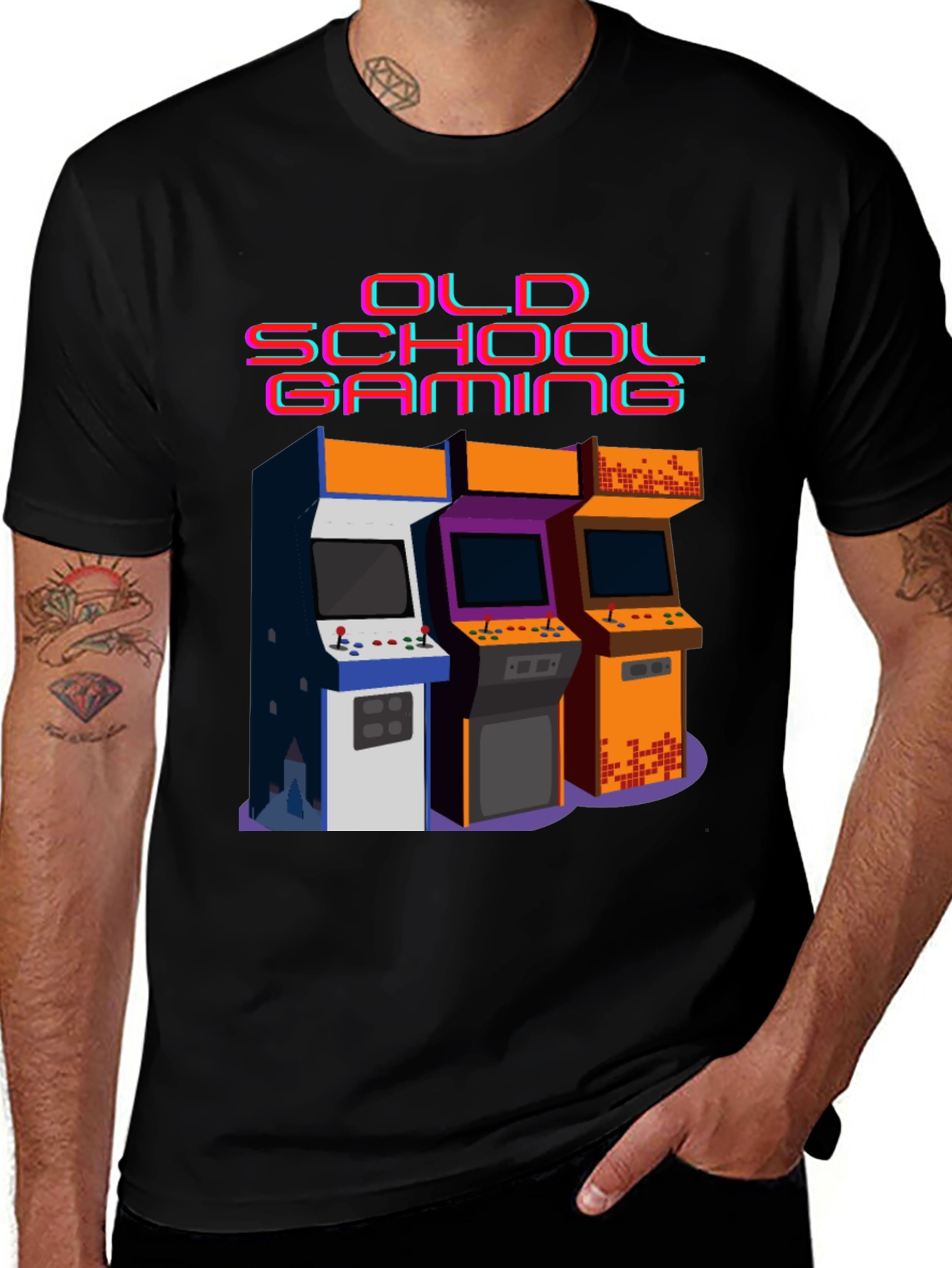 Variant 20 of Old School Gaming Graphic Tee