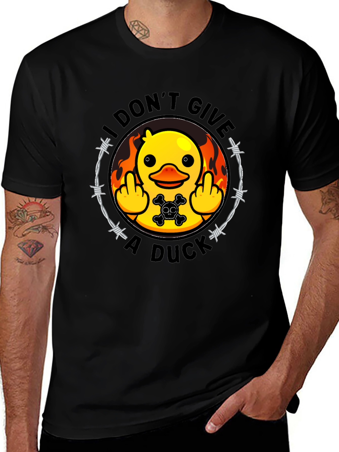 Variant 16 of I Don't Give a Duck T-Shirt